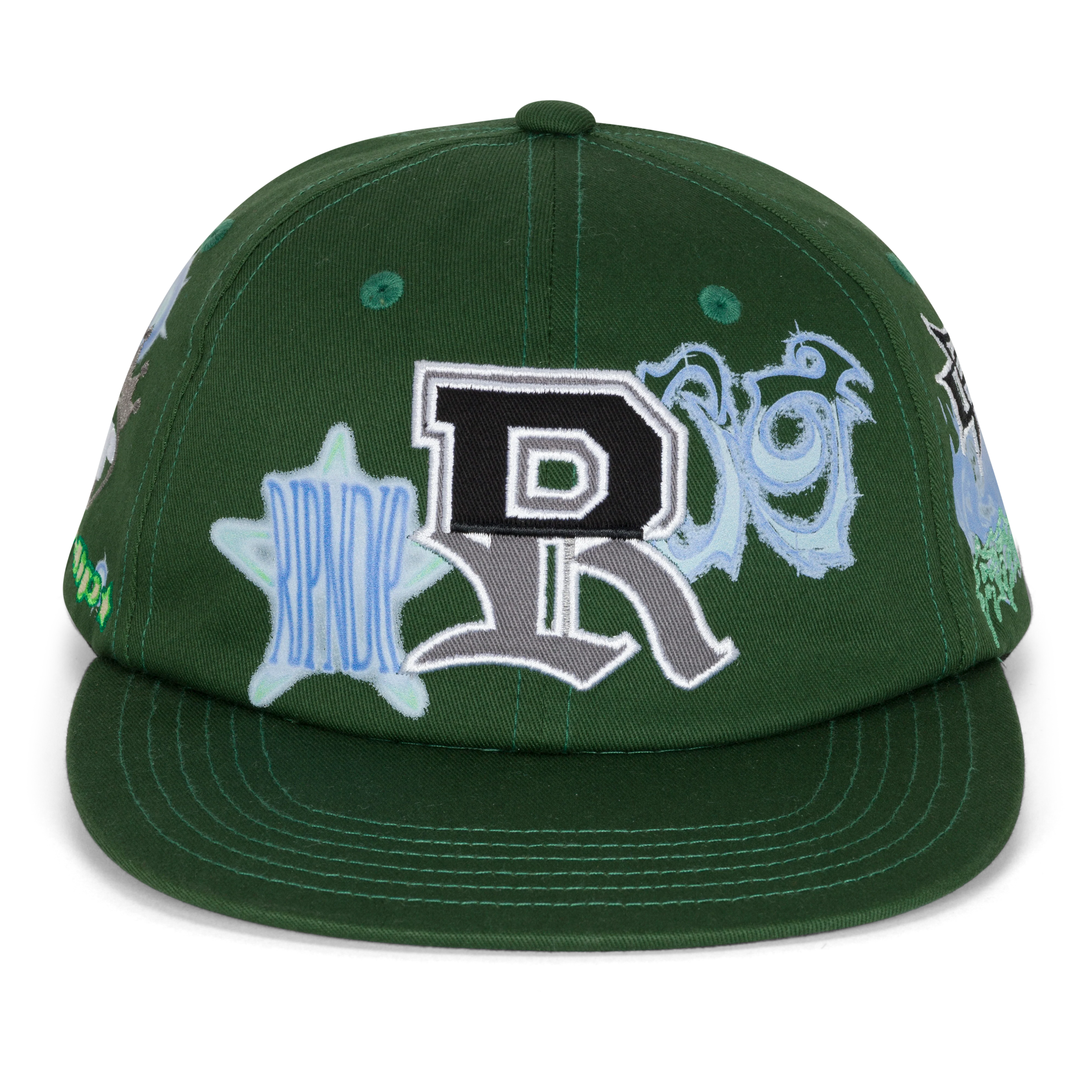 RIPNDIP Team Snapback (Hunter Green) - Image 3