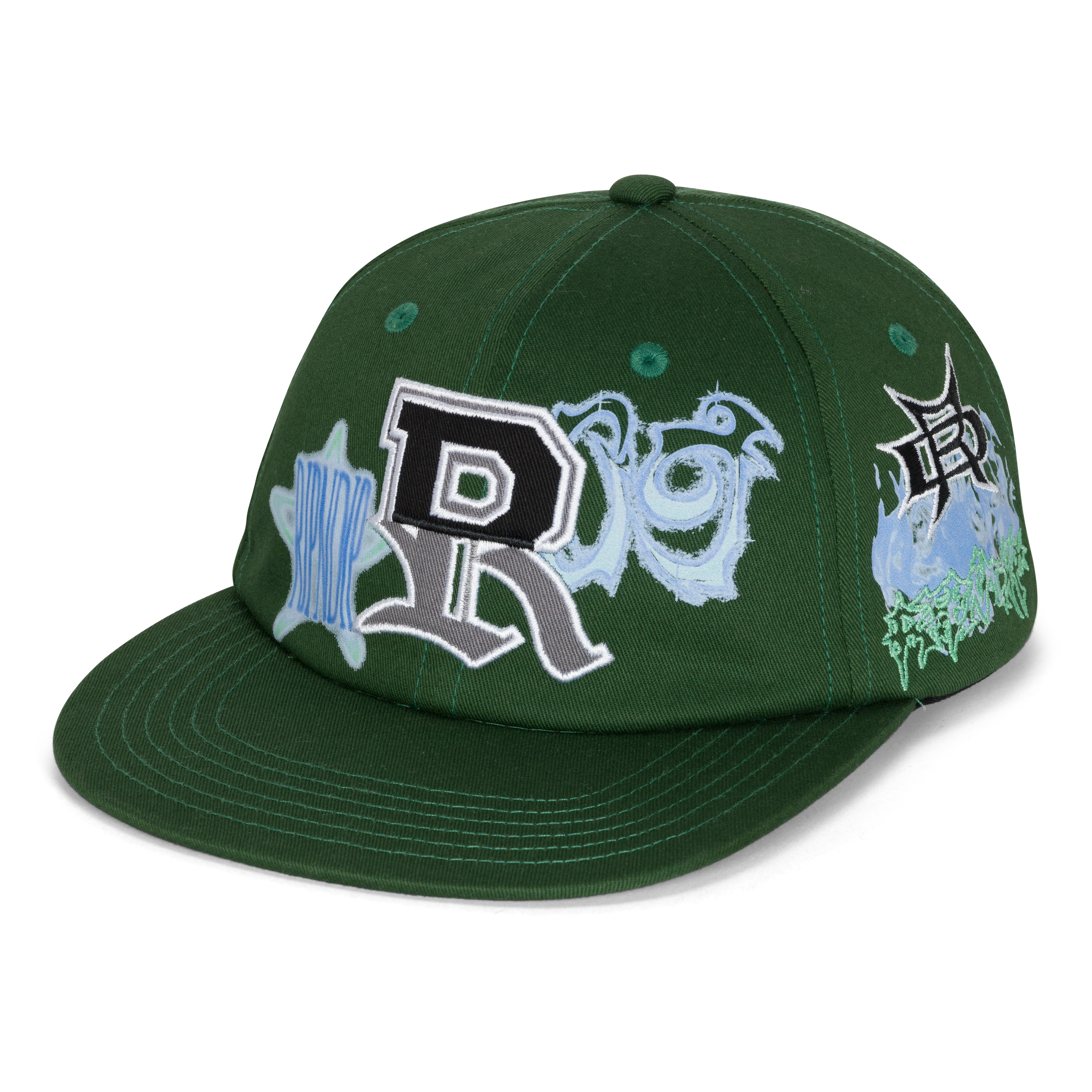 RIPNDIP Team Snapback (Hunter Green) - Image 4