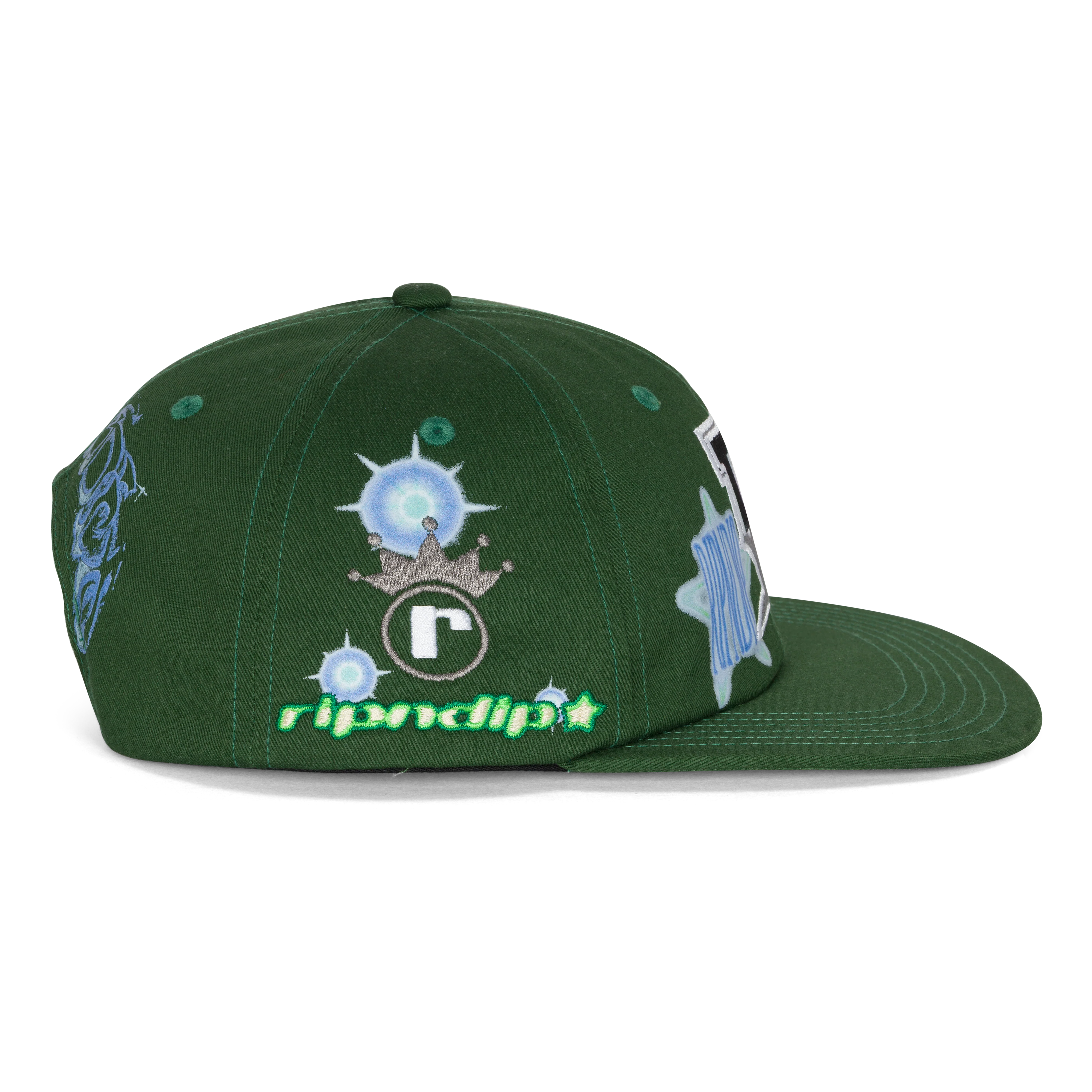 RIPNDIP Team Snapback (Hunter Green) - Image 5