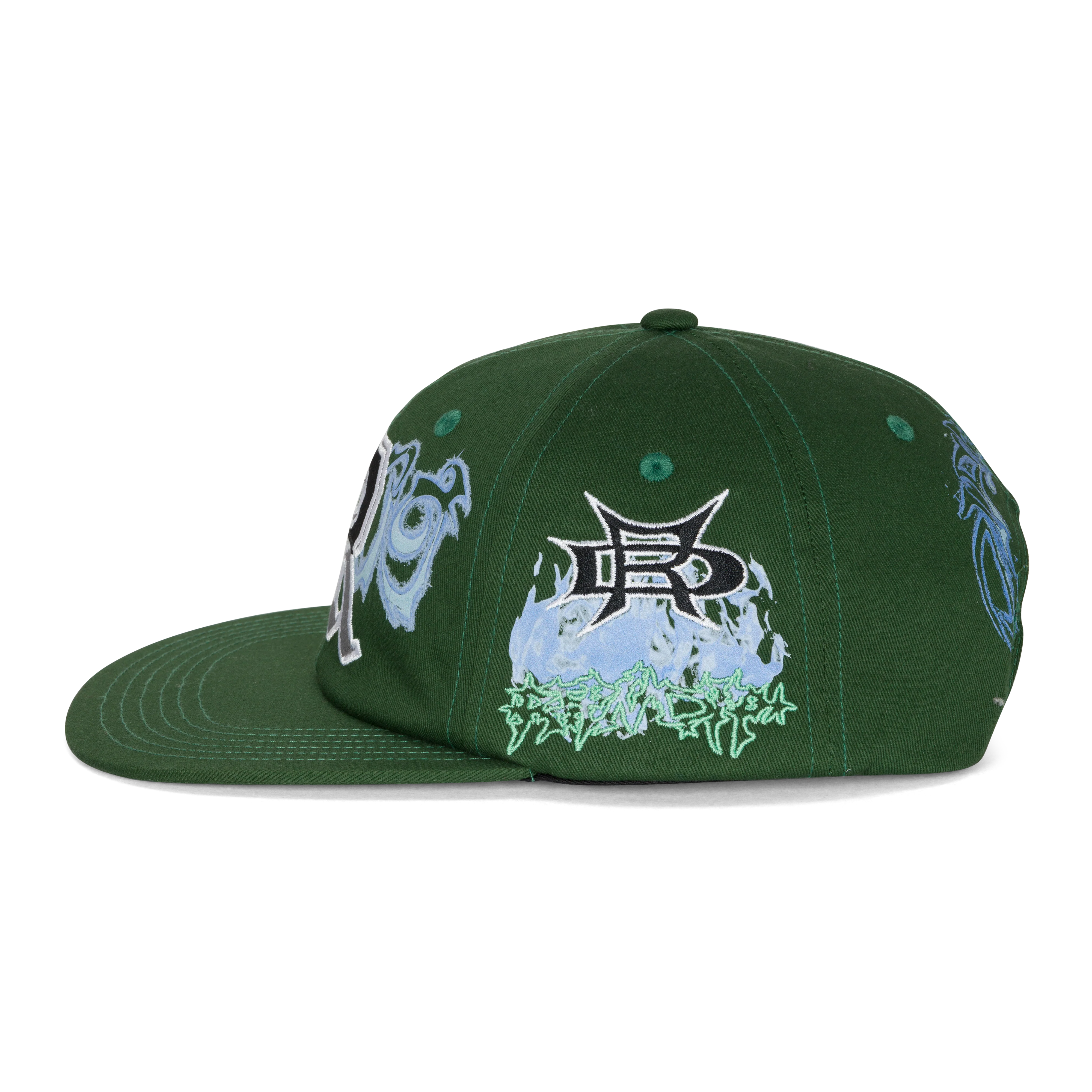 RIPNDIP Team Snapback (Hunter Green) - Image 6