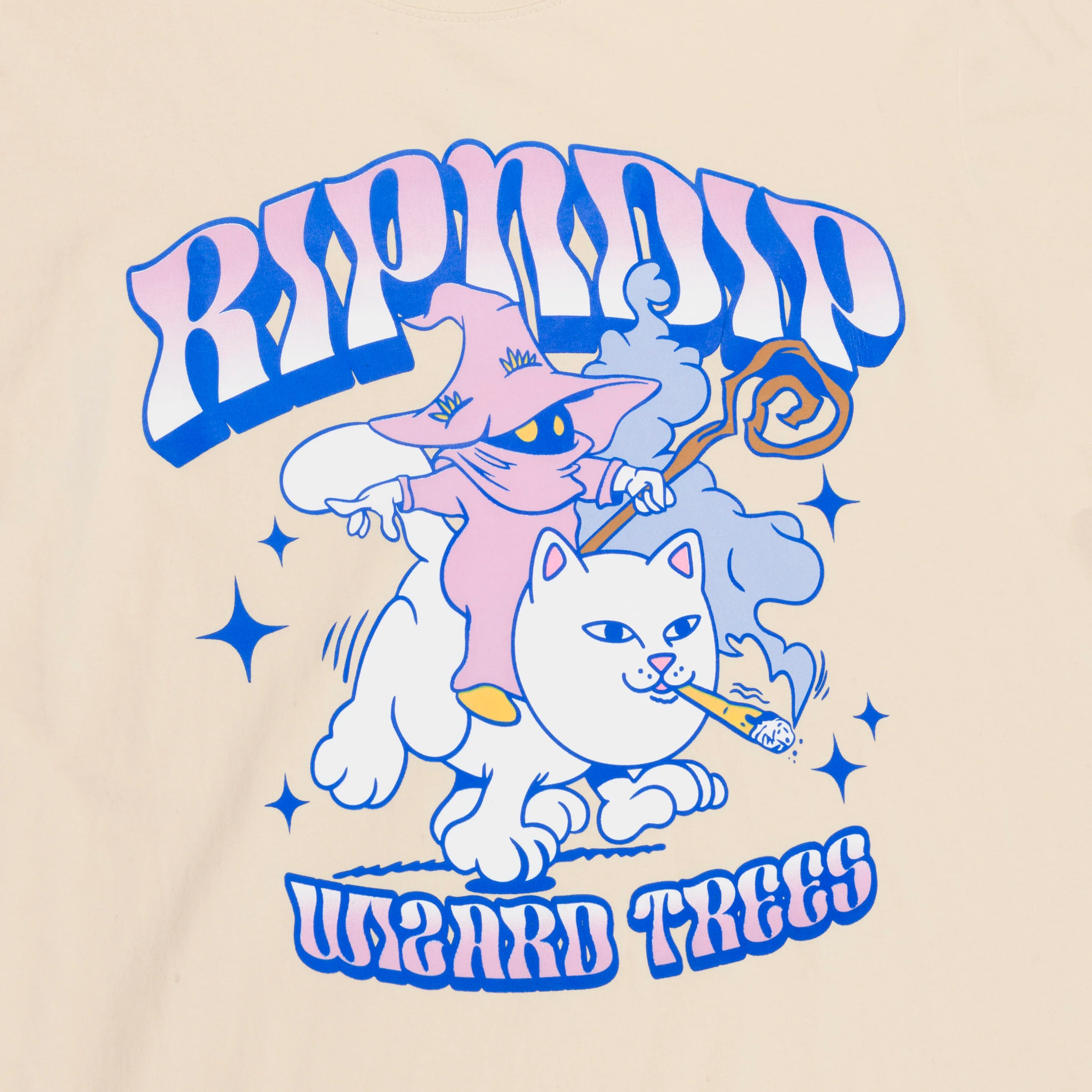 Ripndip Wizard Trees Riding High Tee (Stone) - Image 3