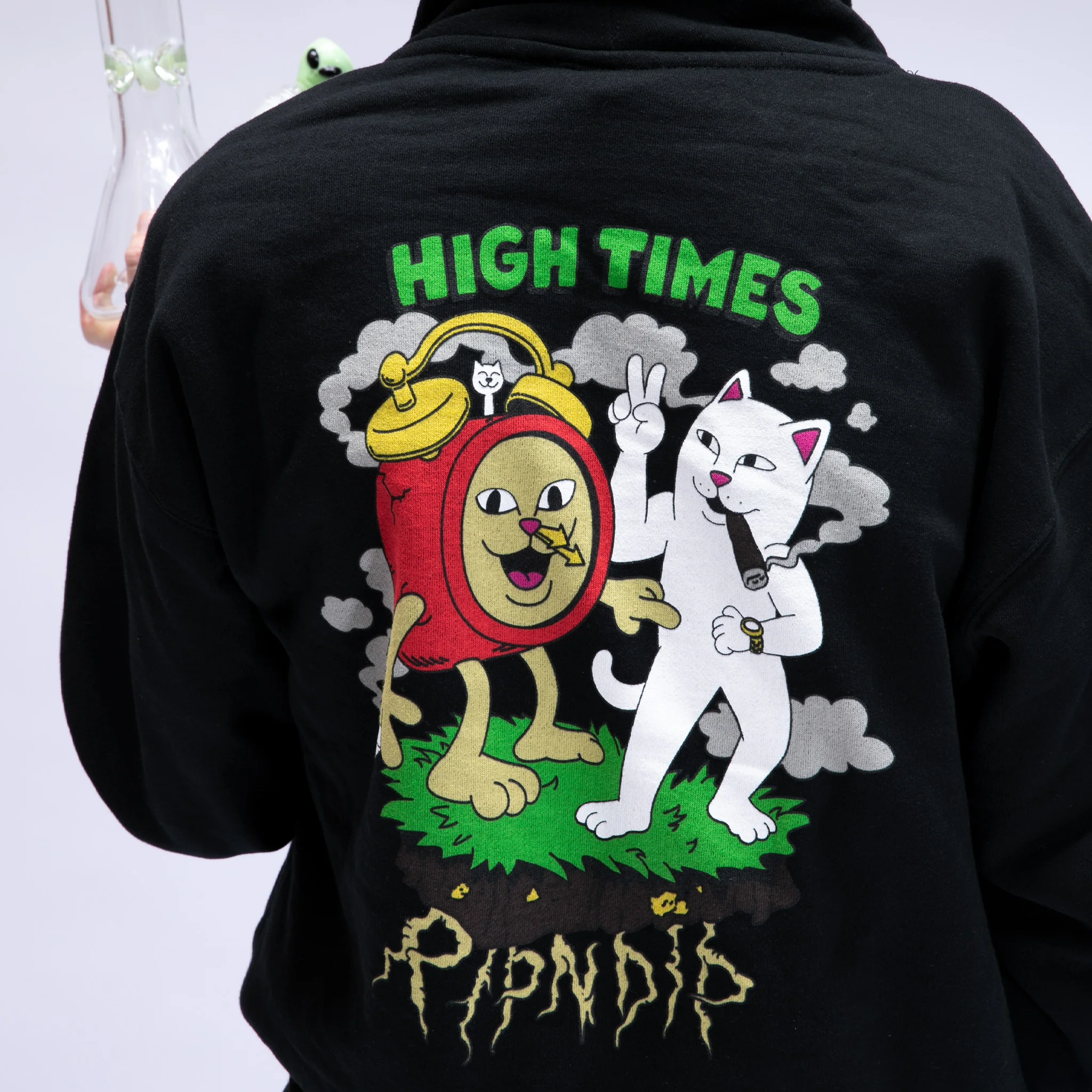Ripndip x High Times Hoodie (Black) - Image 3