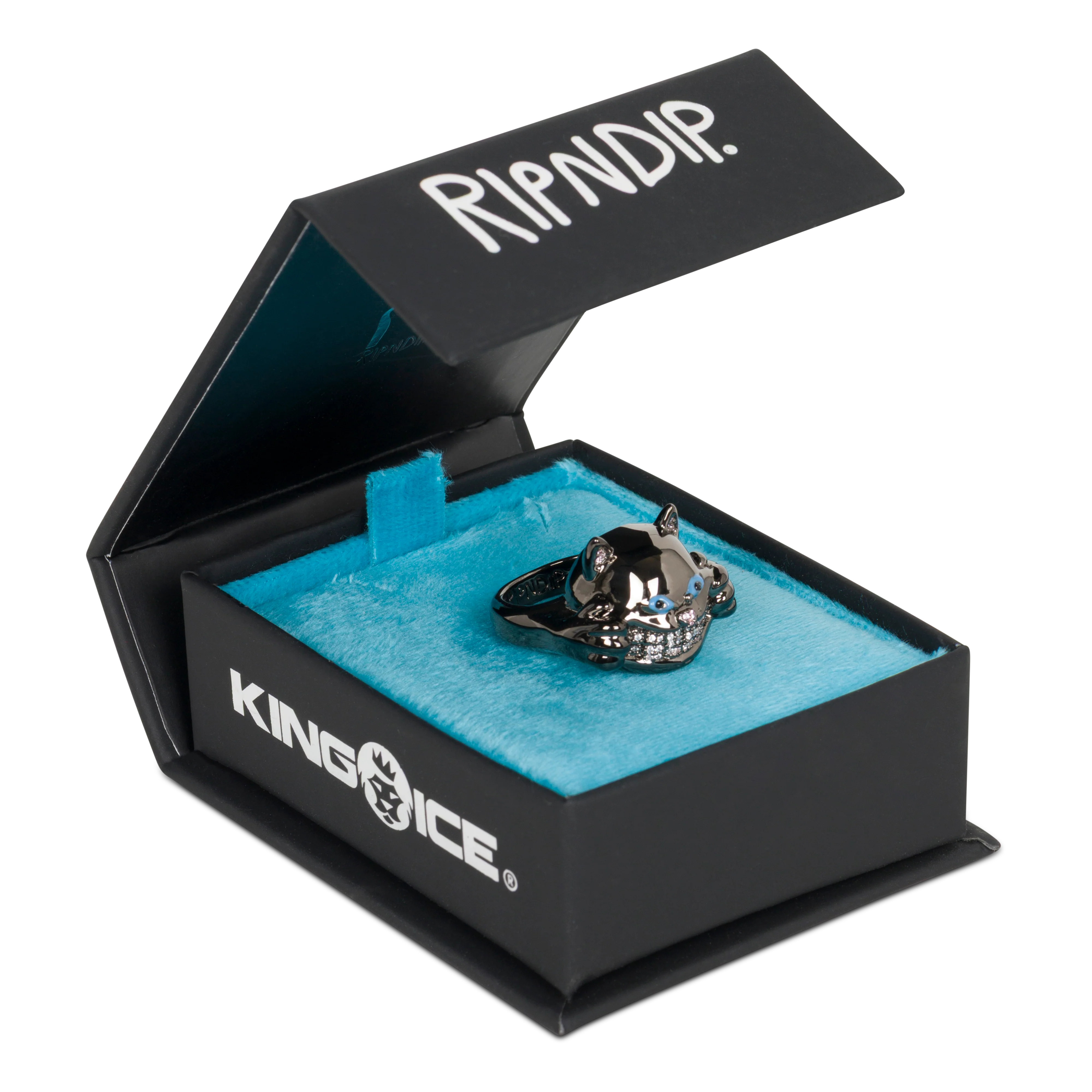 Ripndip x King Ice Nermal Ring (Black) - Image 3