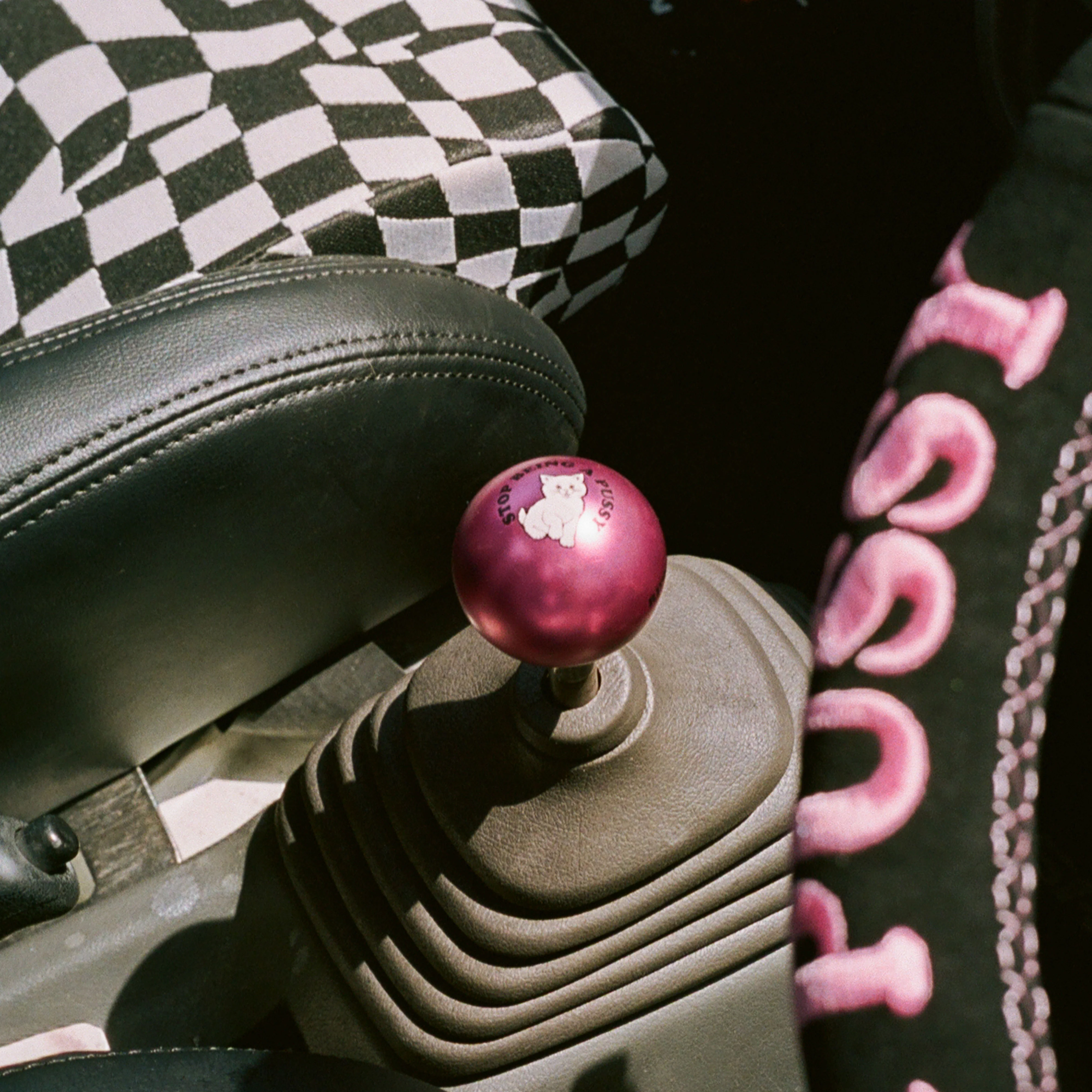 Ripndip x NRG Stop Being A Pussy Shift Knob (Black / Pink) - Image 2