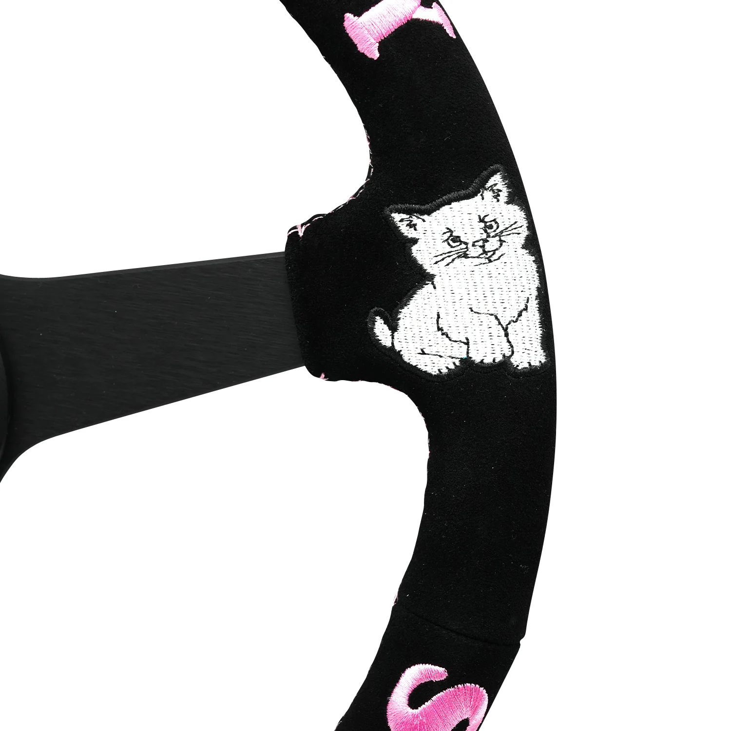 Ripndip x NRG Stop Being A Pussy Steering Wheel (Black / Pink) - Image 6