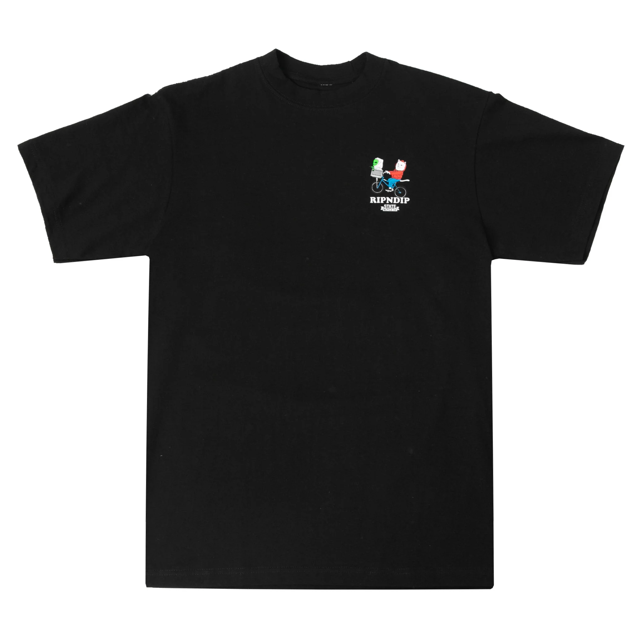State Bicycle Co. x Ripndip Tee (Black) - Image 2