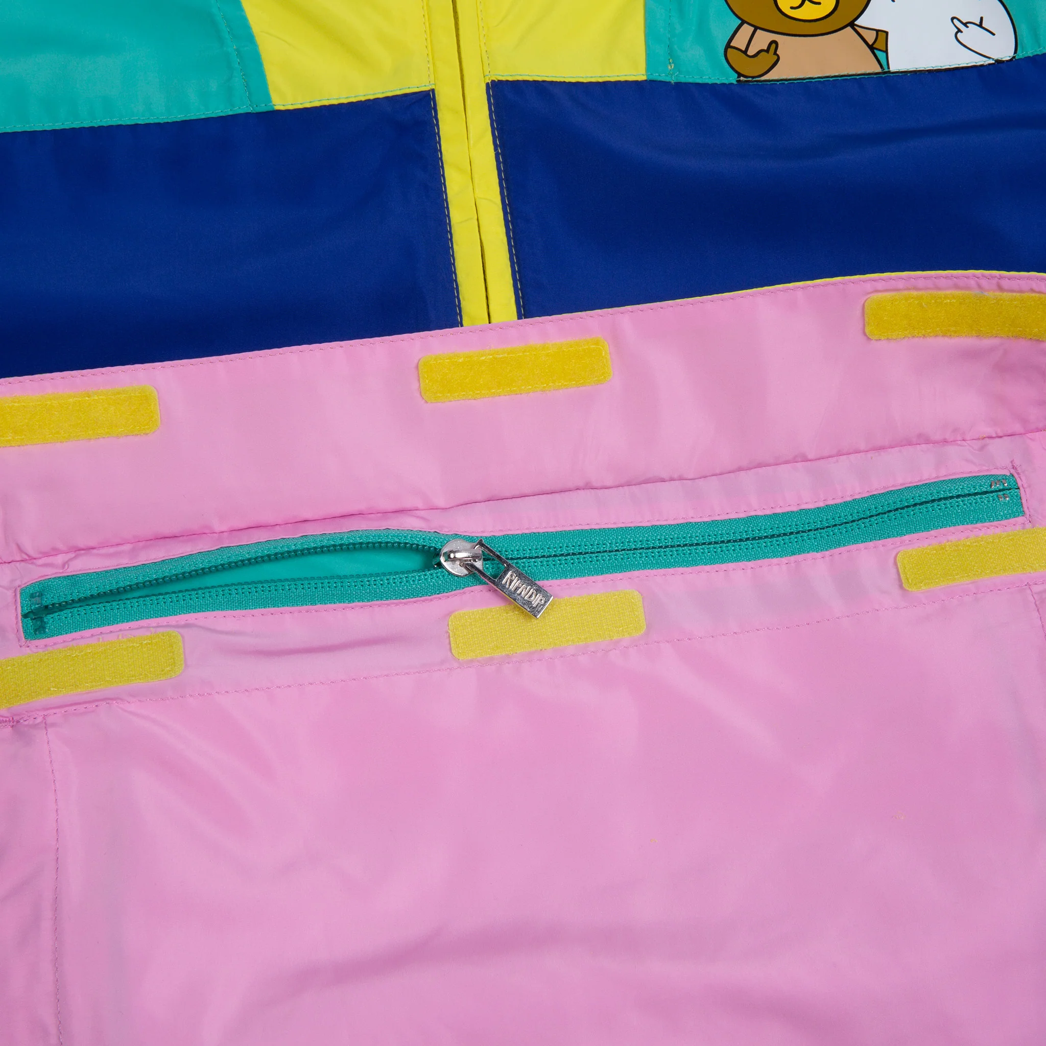 Ripndip Teddy Fresh Packable Anorak Jacket (Multi) - Image 6