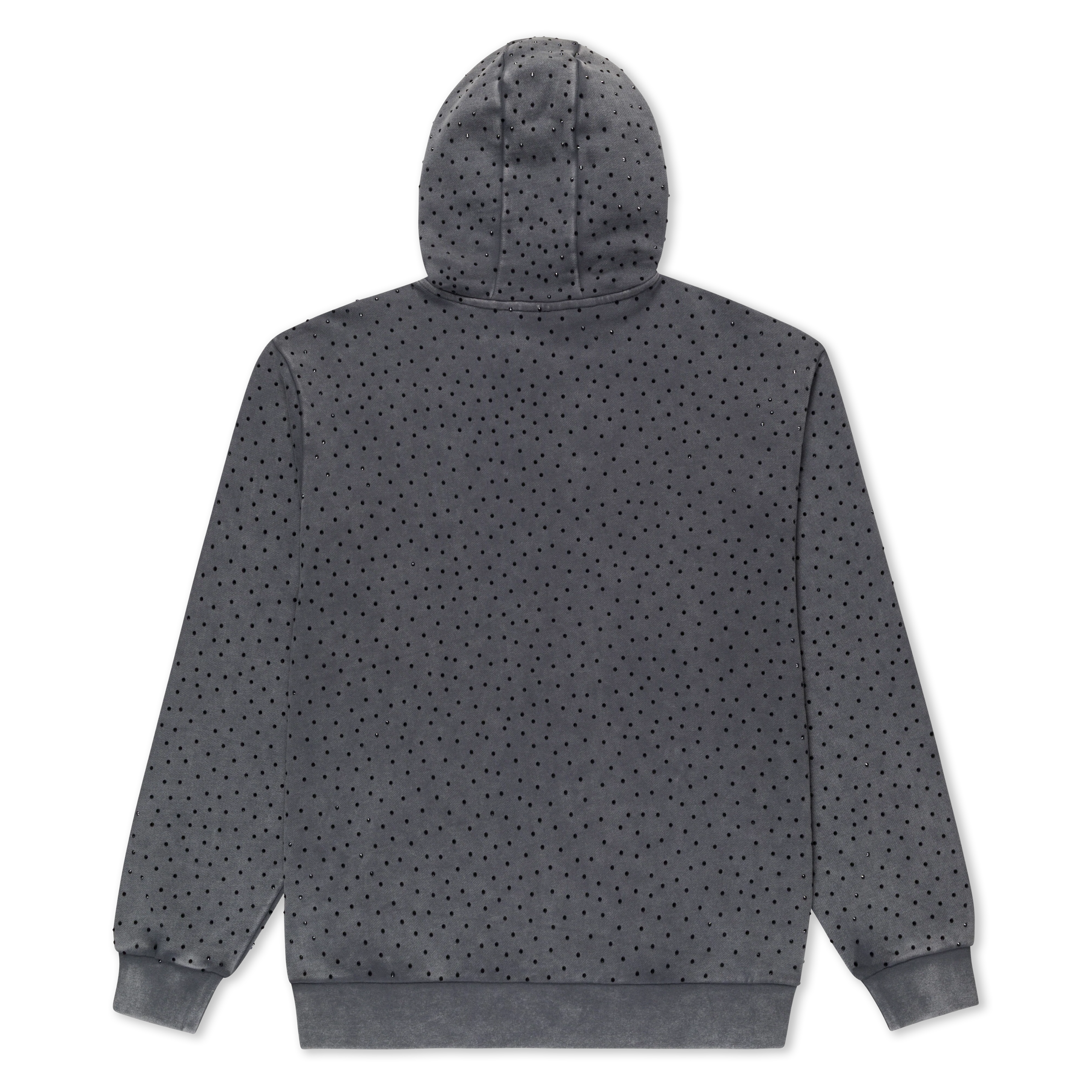 RIPNGEMS Zip Up Hoodie (Charcoal Wash) - Image 5