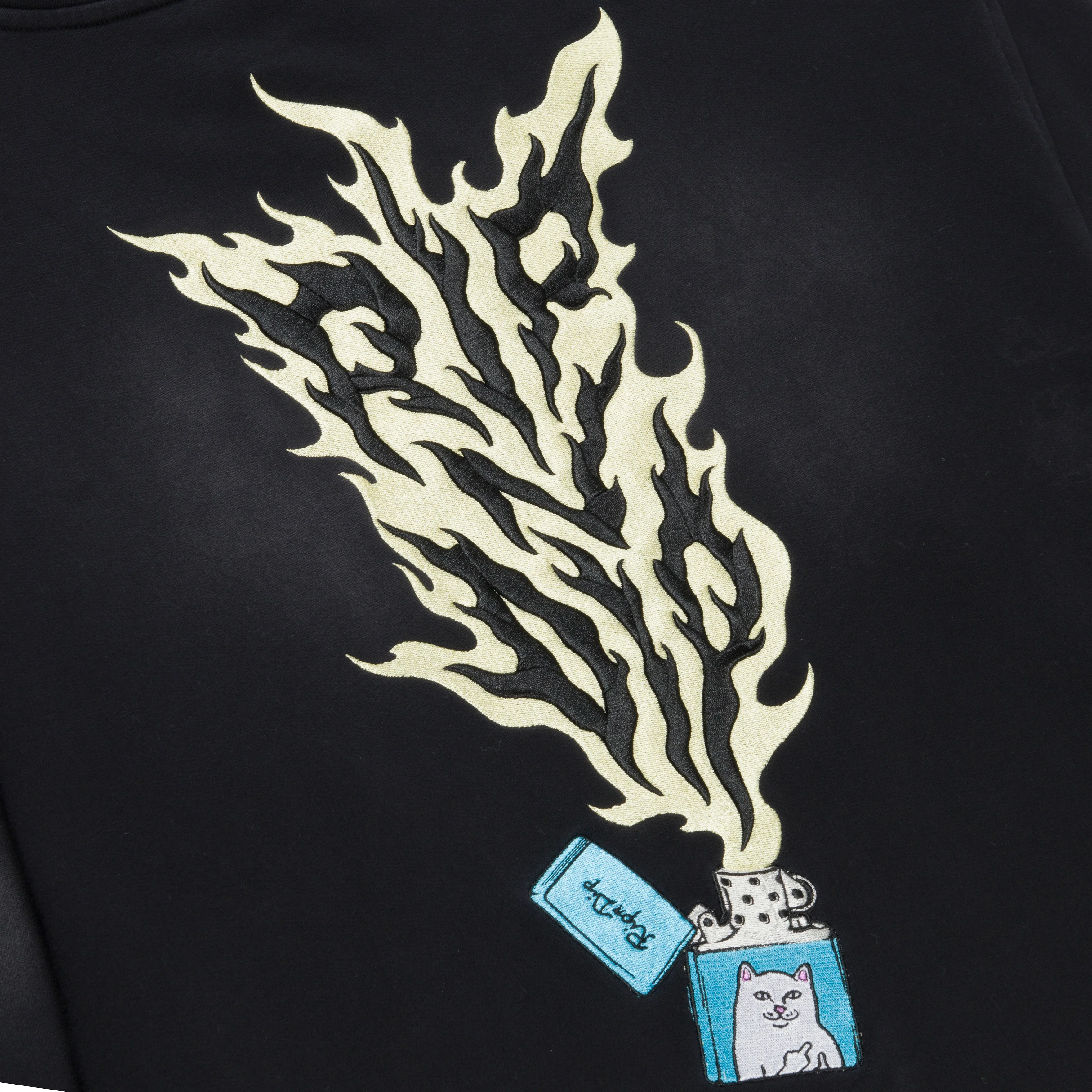 Ripnlit Hoodie (Black Vintage Wash) - Image 5
