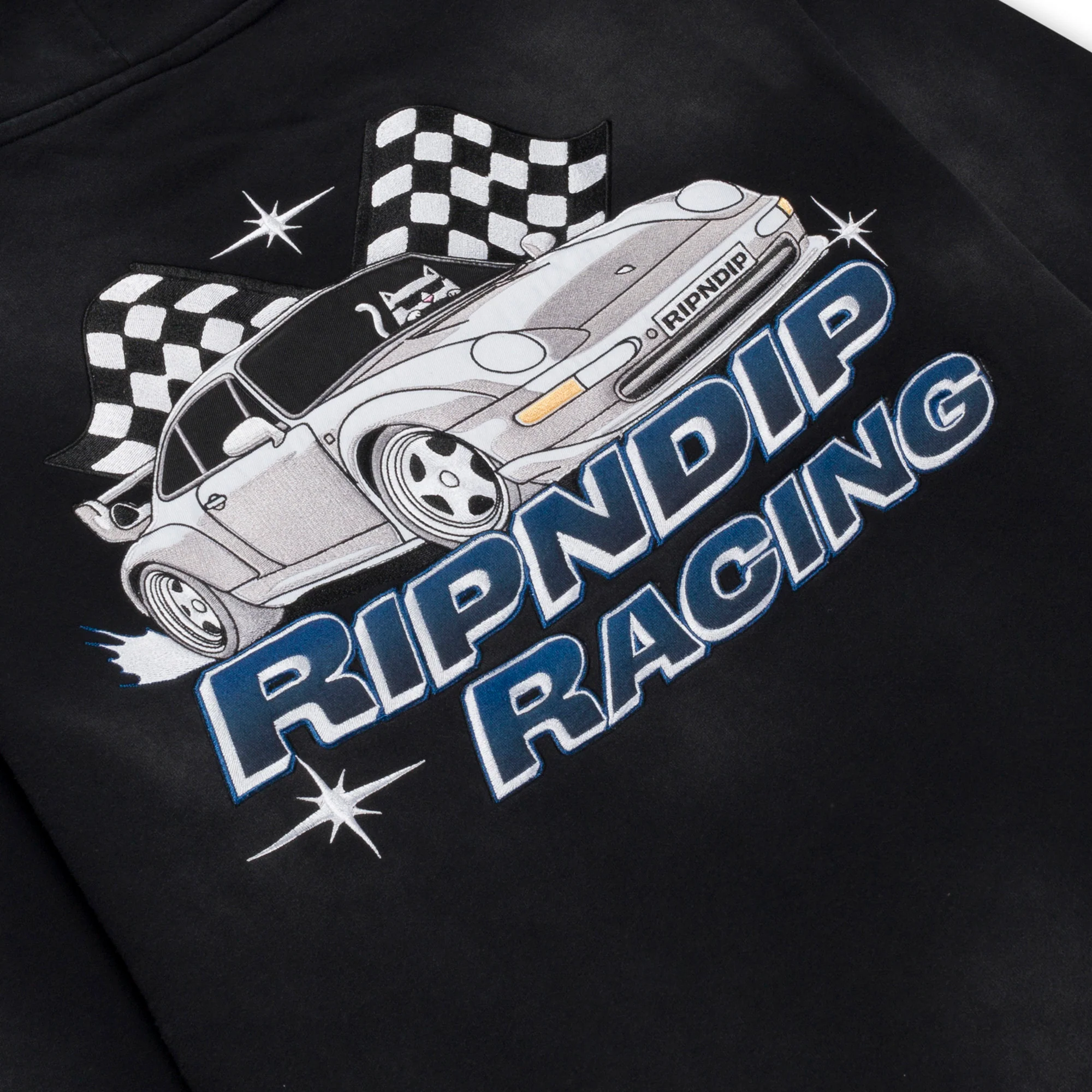 Ripnrace Hoodie (Black Fade Wash) - Image 6