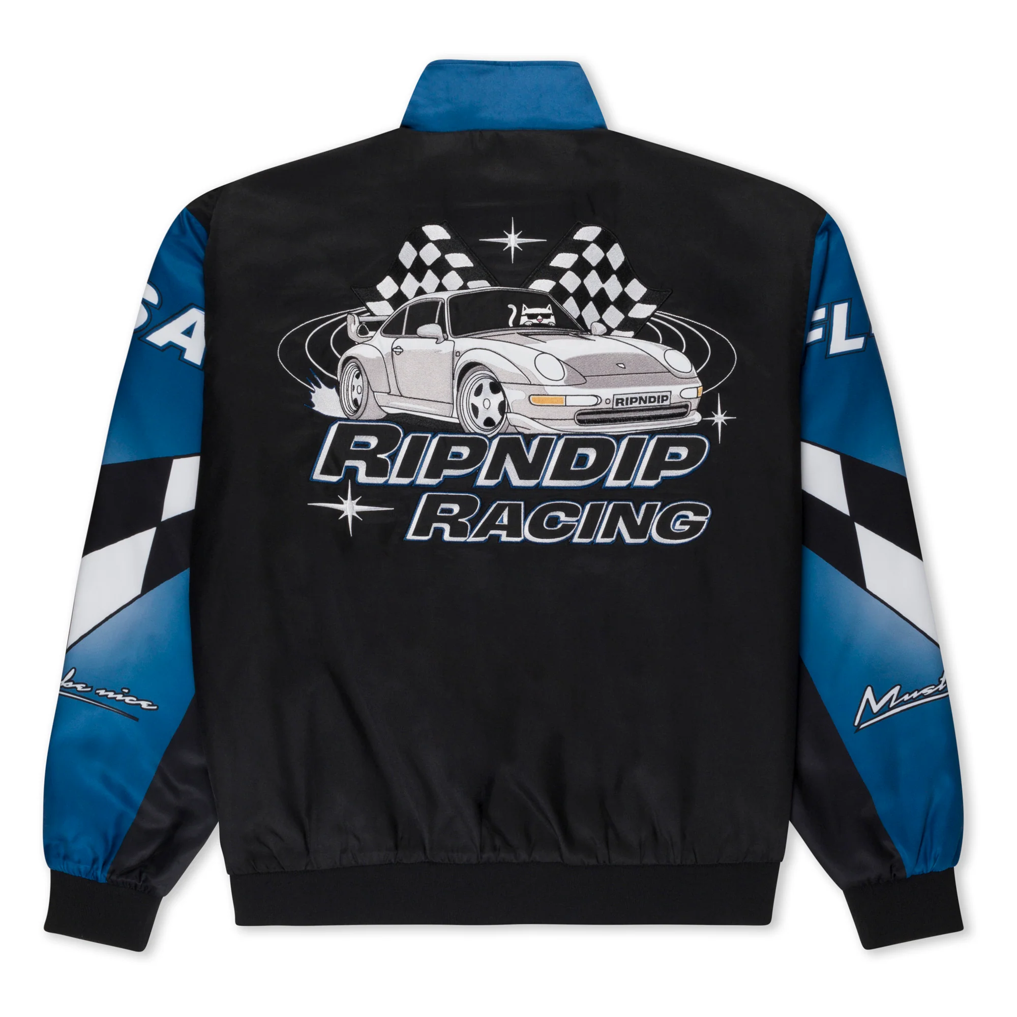 Ripnrace Jacket (Black/Blue) - Image 4