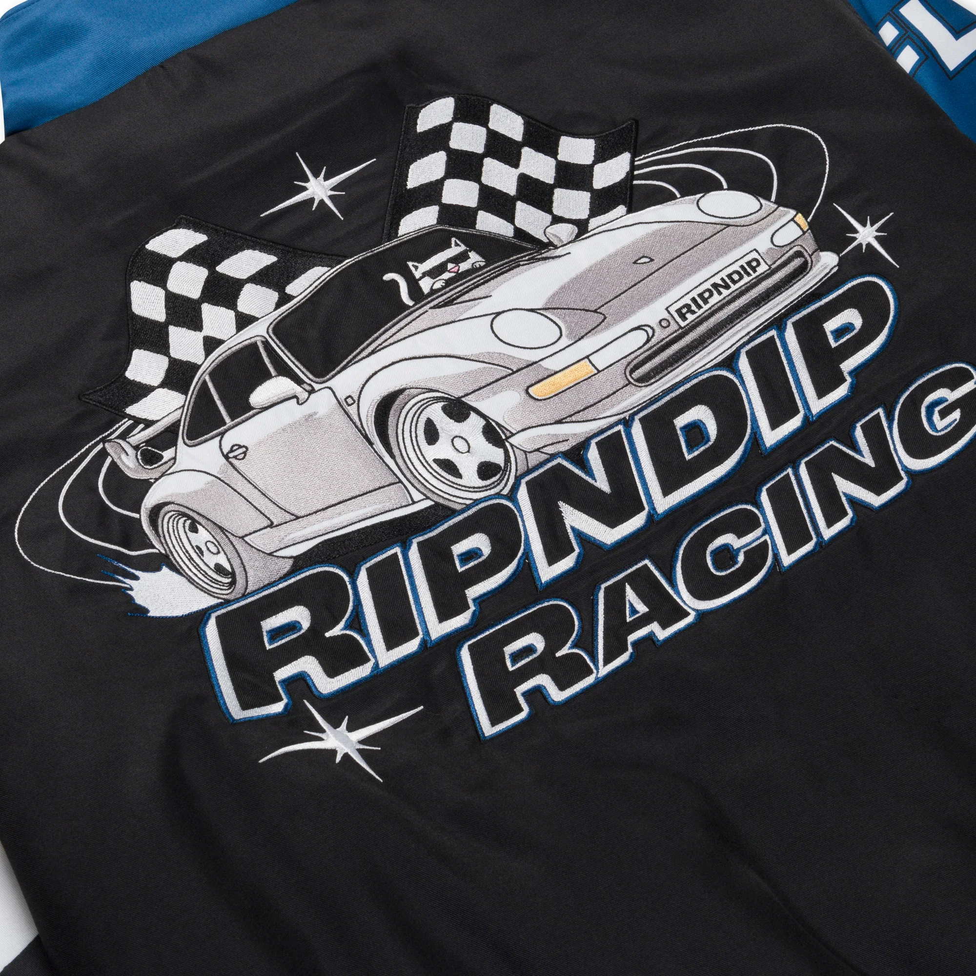 Ripnrace Jacket (Black/Blue) - Image 5