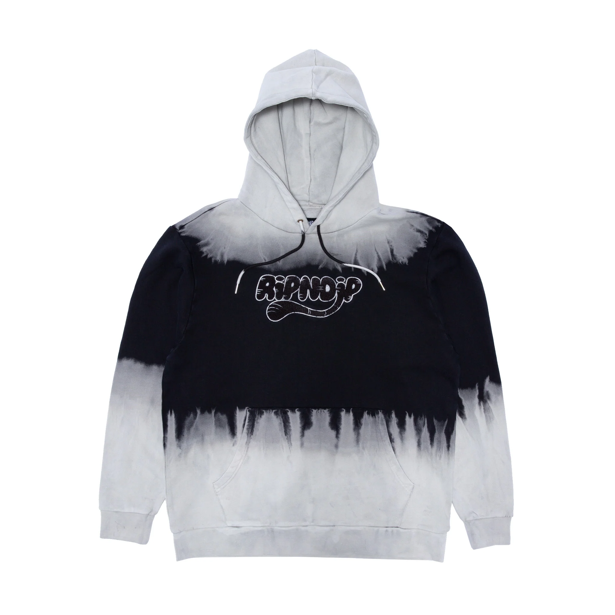 Ripntail Hoodie (Tan/Black Stripe Dye)