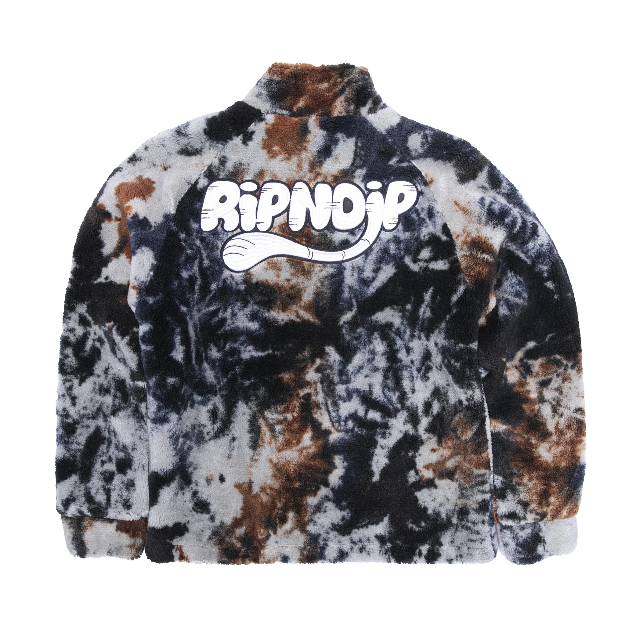 RIPNTAIL Sherpa Jacket (Tie Dye) - Image 2