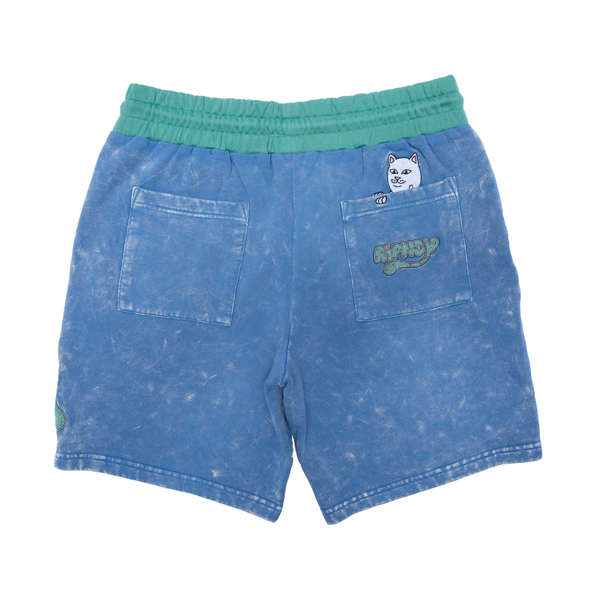 Ripntail Sweatshorts (Blue Mineral Wash) - Image 4
