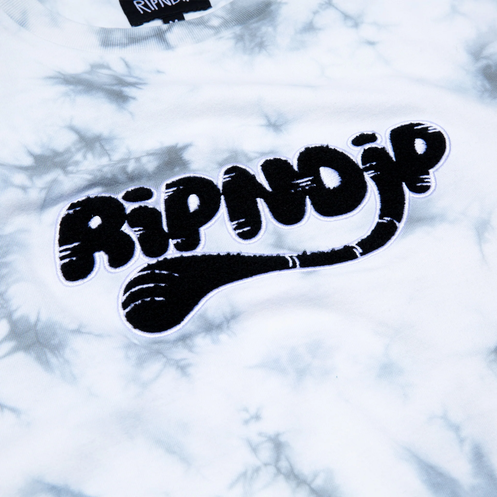 Ripntail Tee (Grey Lightning Wash) - Image 3