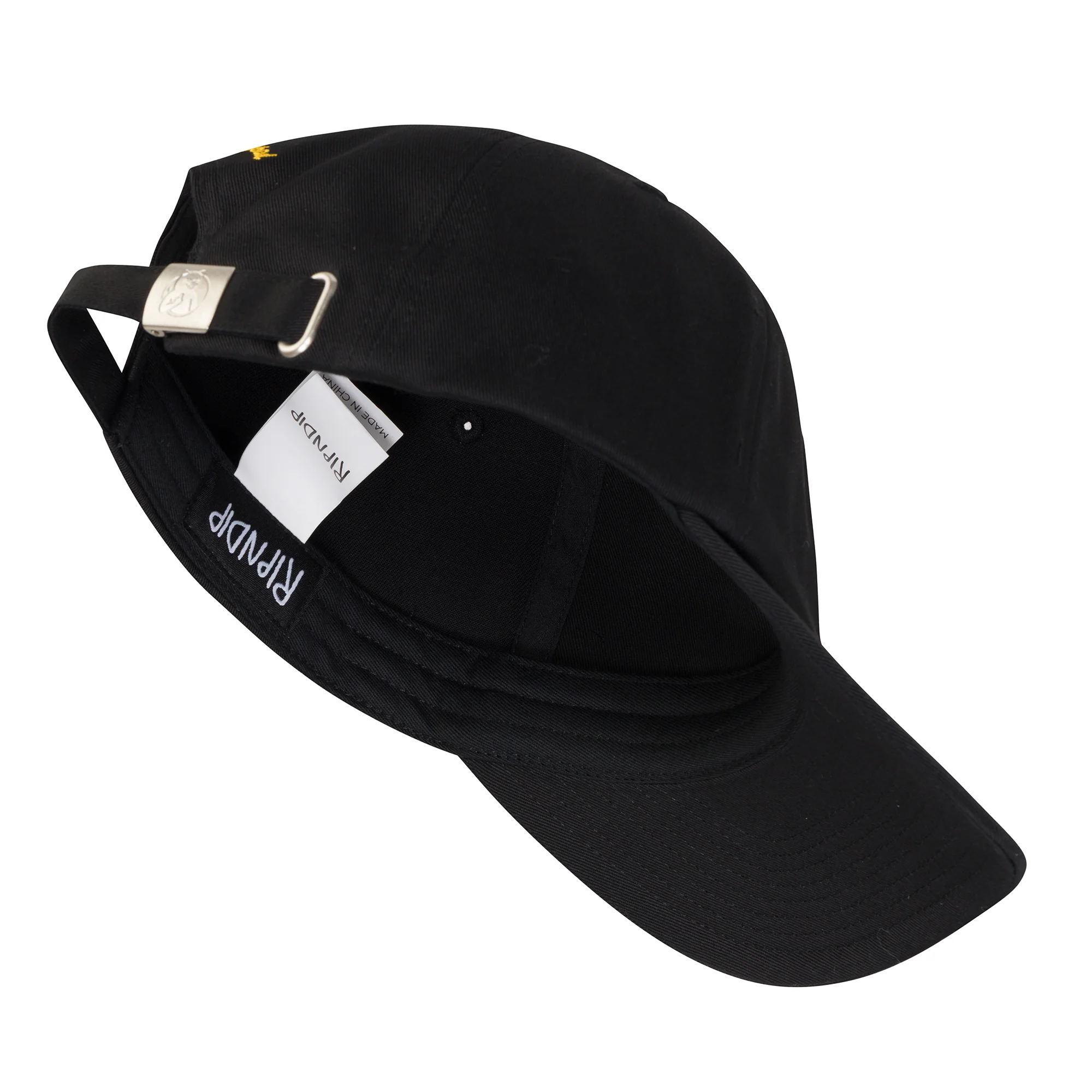 Ripped N Dipped 6 Panel (Black) - Image 5