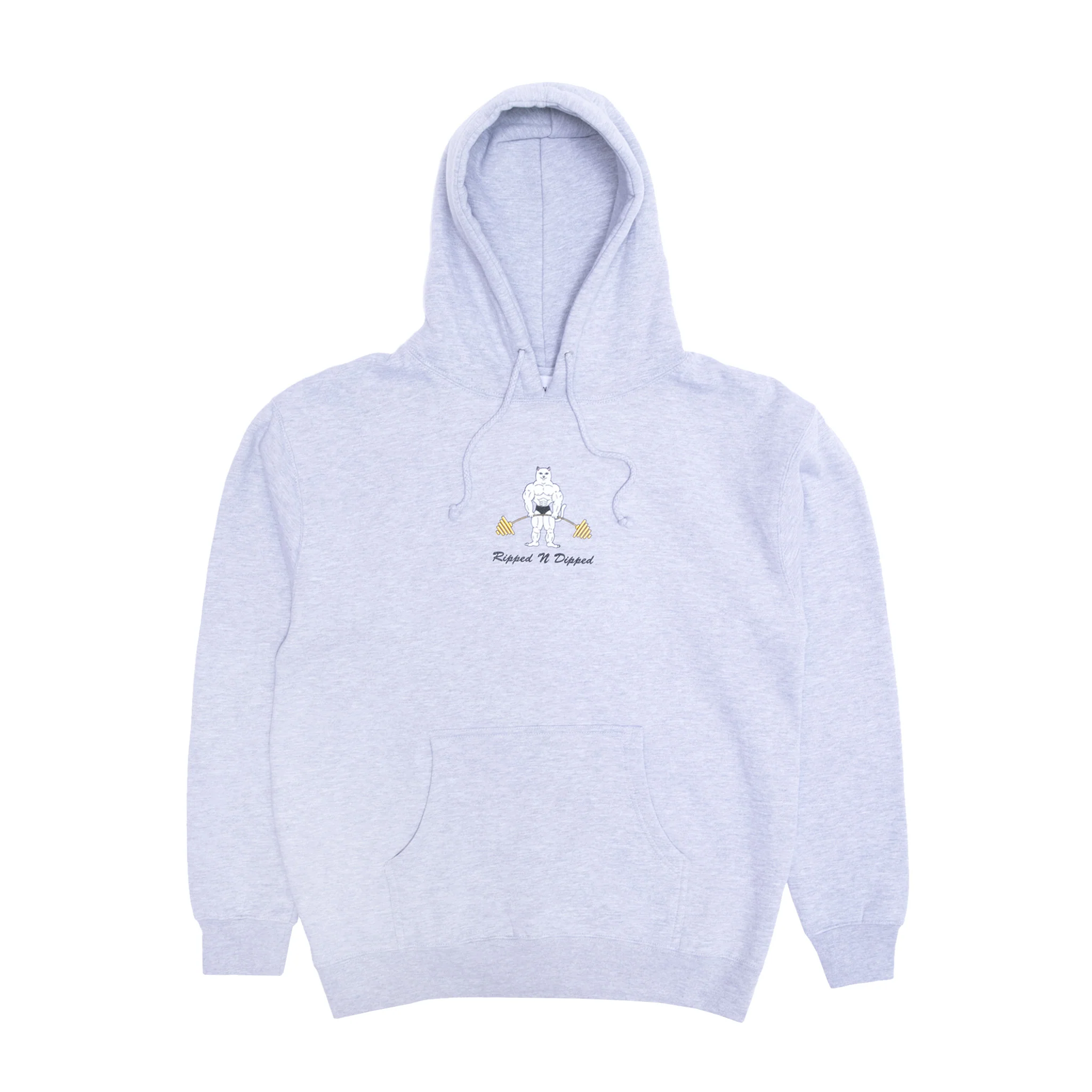 Ripped n Dipped Hoodie (Ash Heather) - Image 2