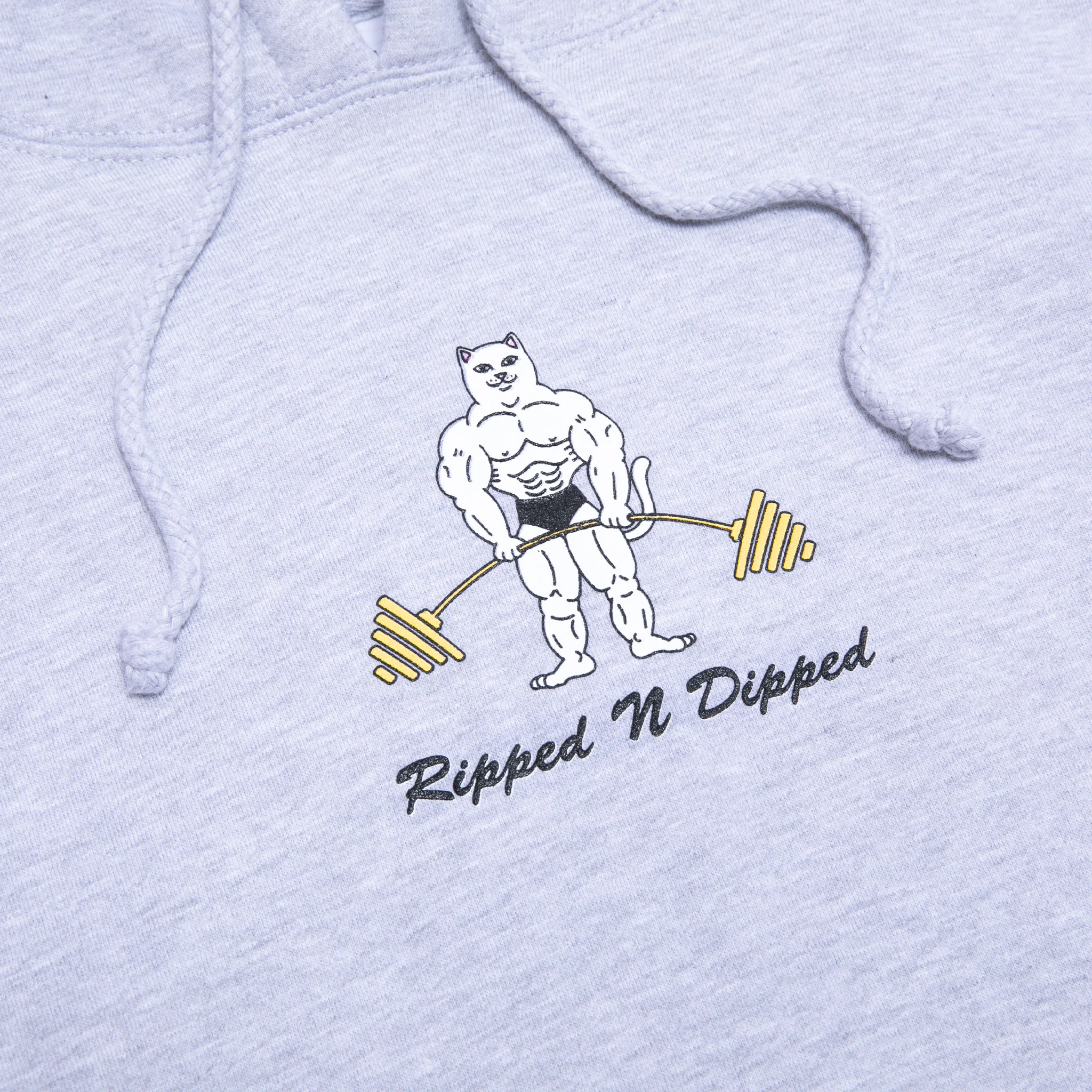 Ripped n Dipped Hoodie (Ash Heather) - Image 3