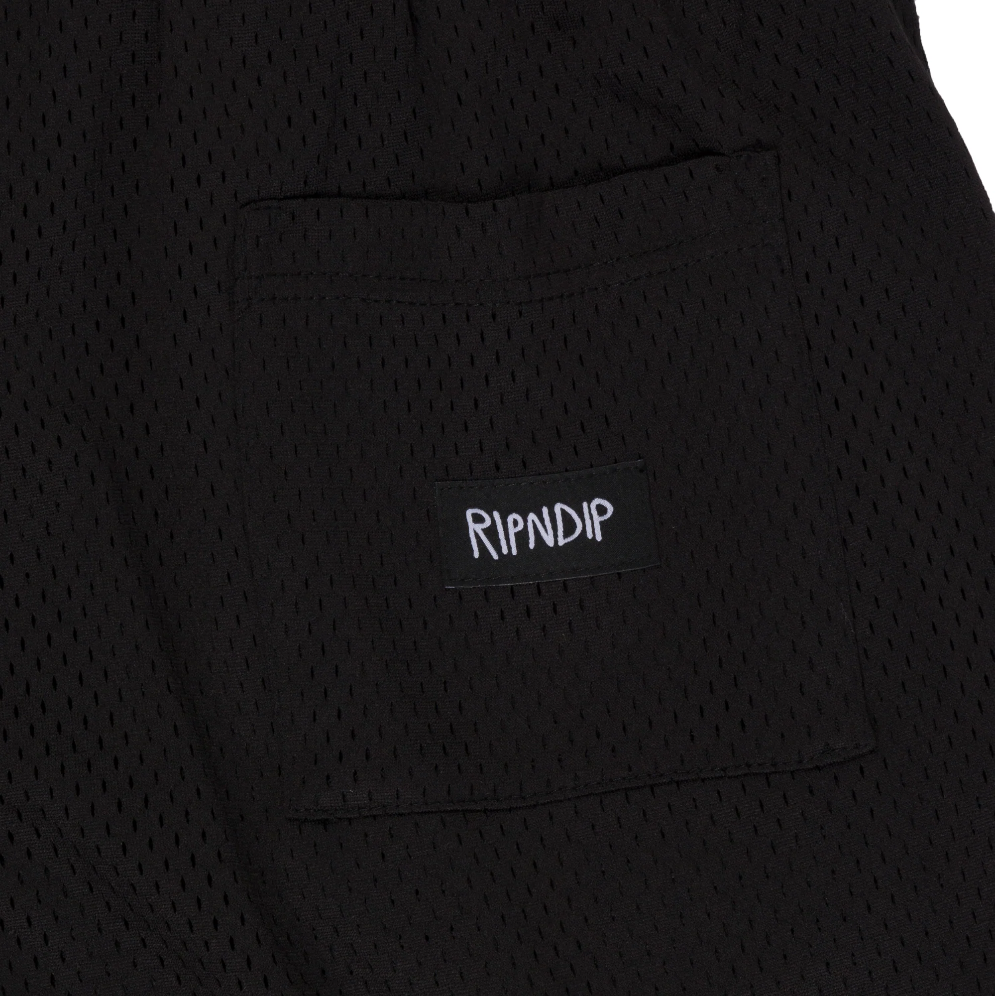 Ripped n Dipped Mesh Shorts (Black) - Image 5