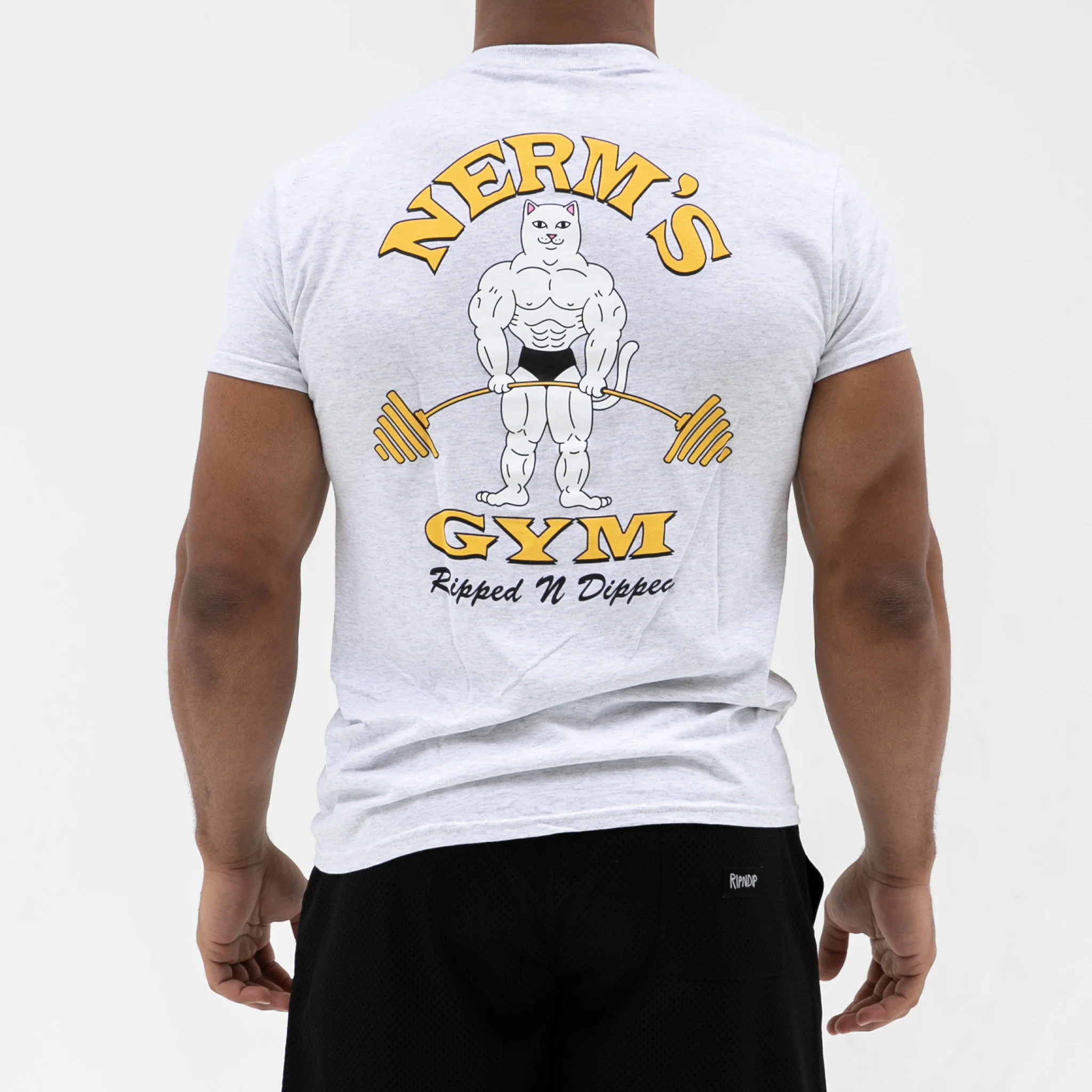 Ripped N Dipped Tee (Ash Heather) - Image 2