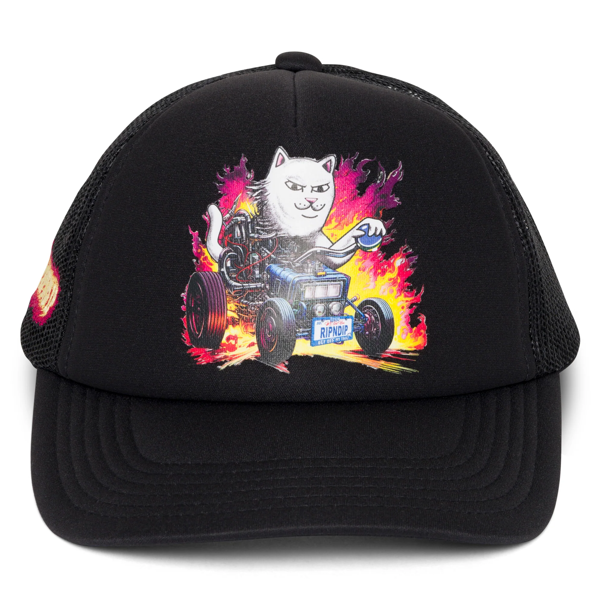 Risky Business Trucker Hat (Black) - Image 3