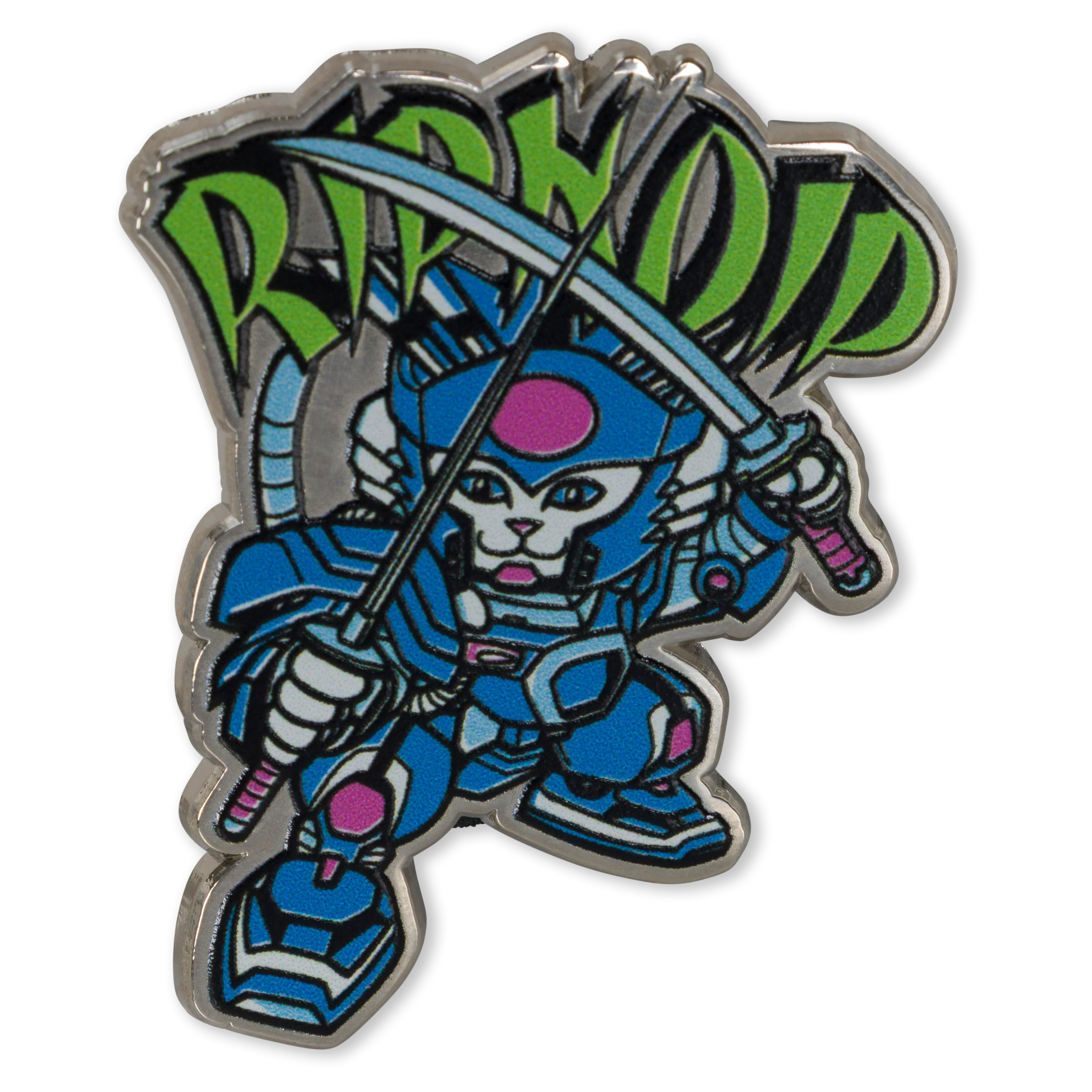 Robo Samurai Pin (Multi)