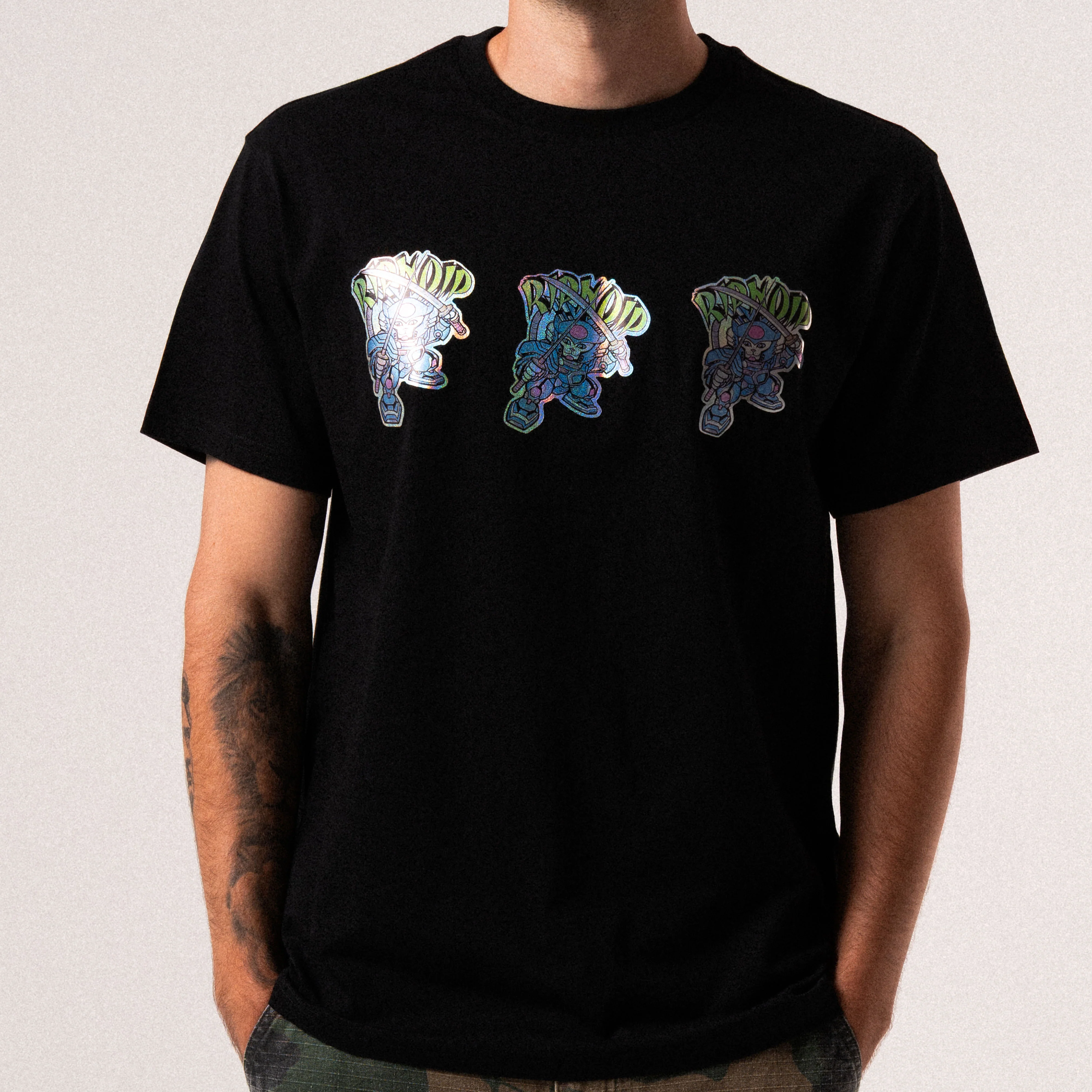 Robo Samurai Tee (Black) - Image 2