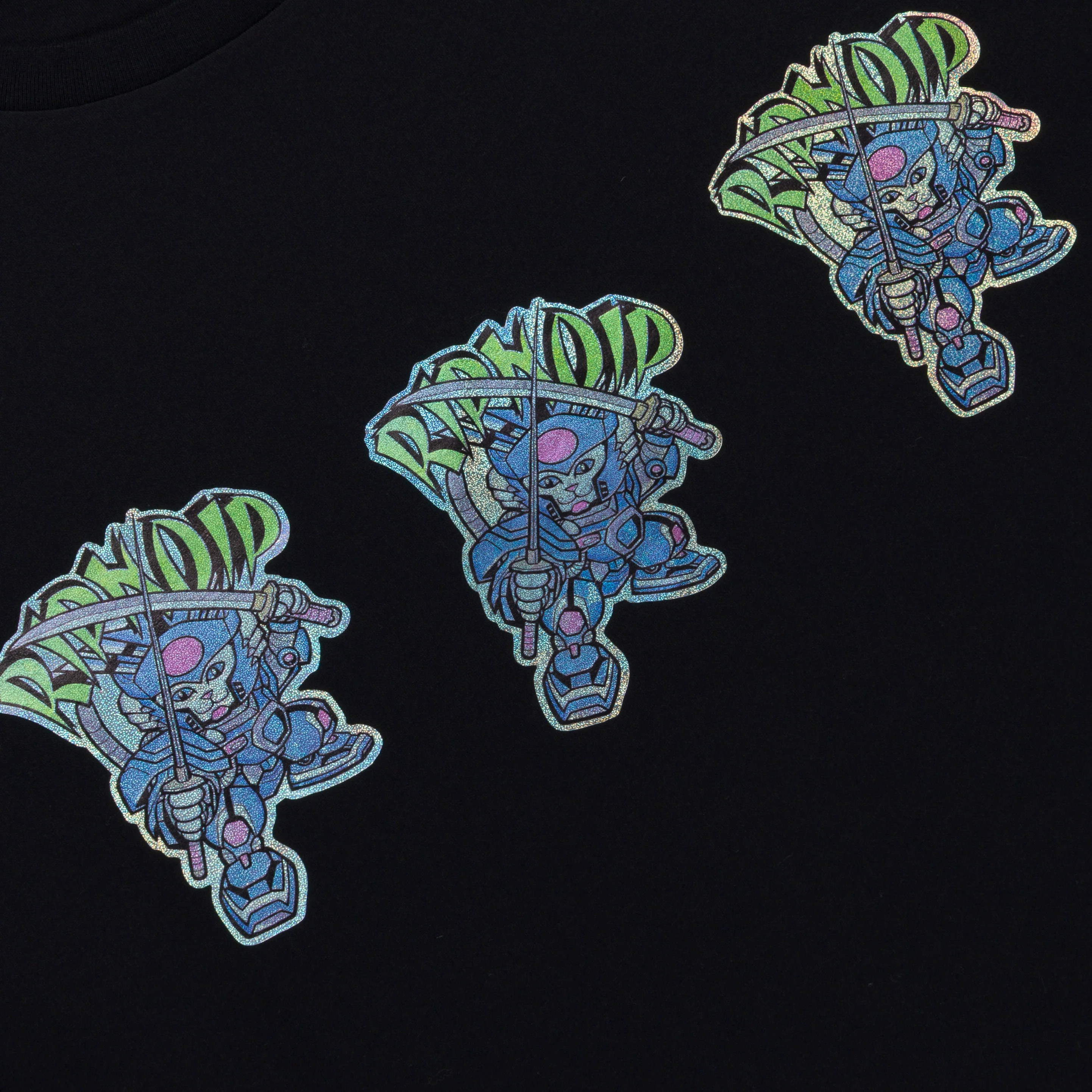 Robo Samurai Tee (Black) - Image 3