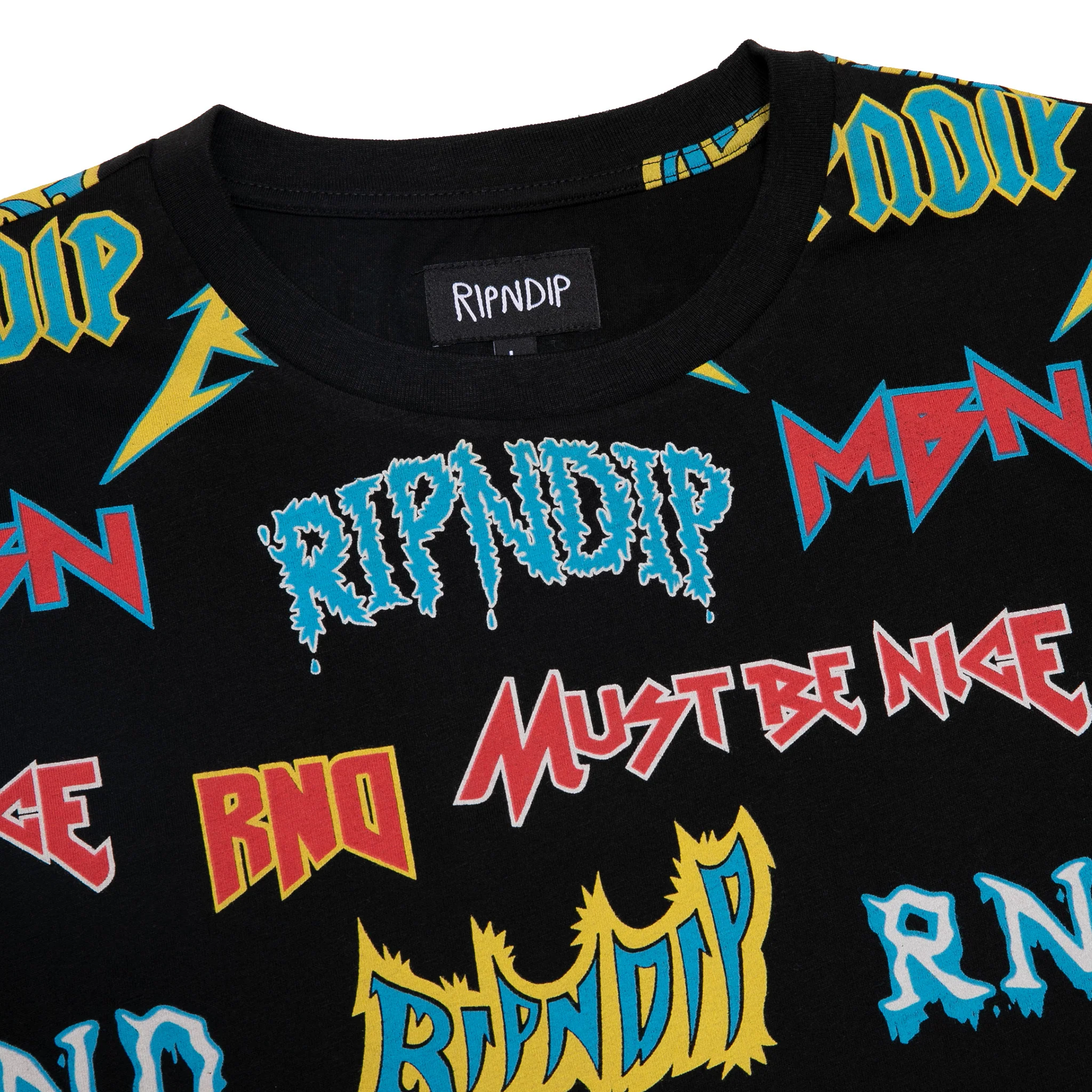 Rock & Nerm Tee (Black) - Image 3