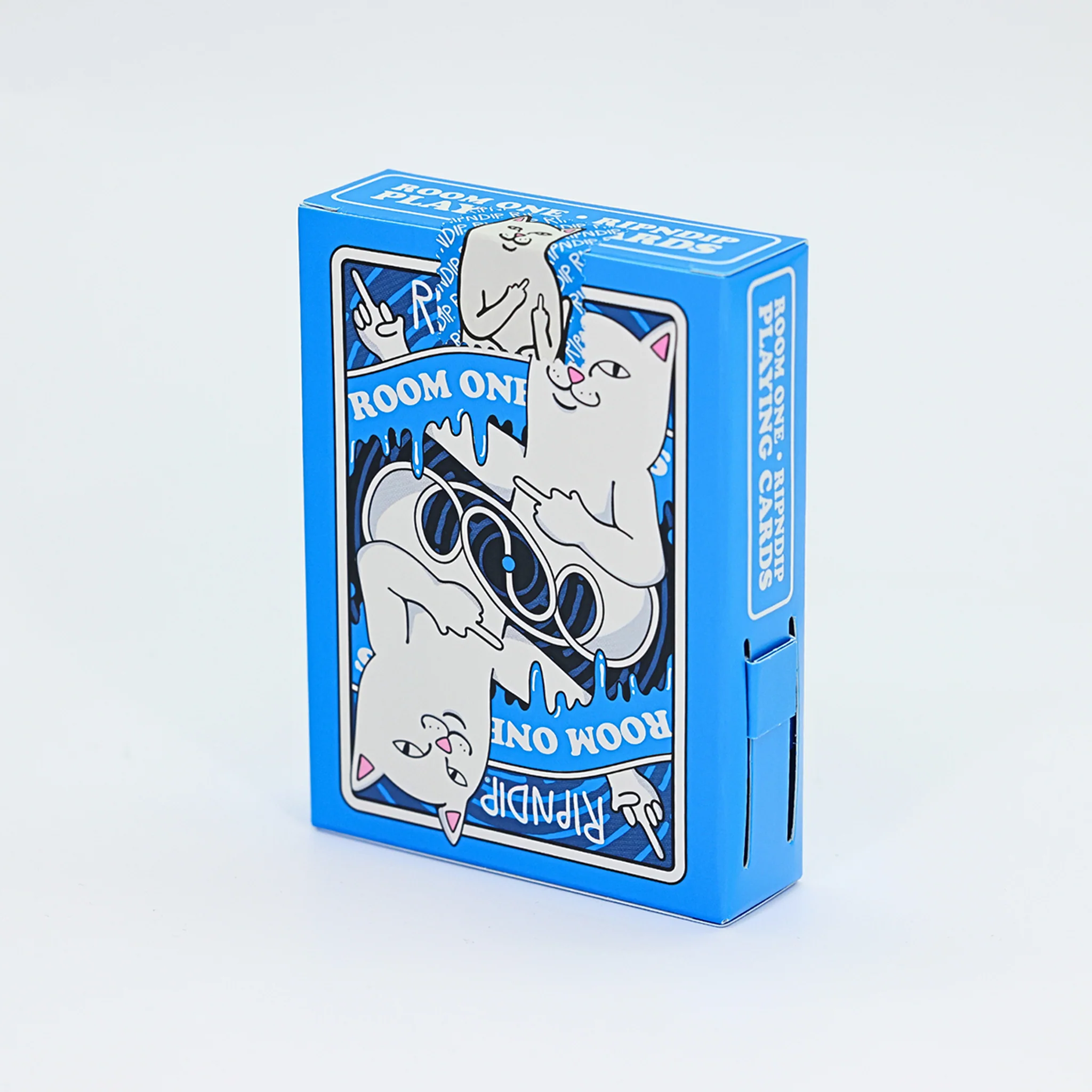 Room One x RIPNDIP Playing Cards (Blue Lord Nermal) - Image 9