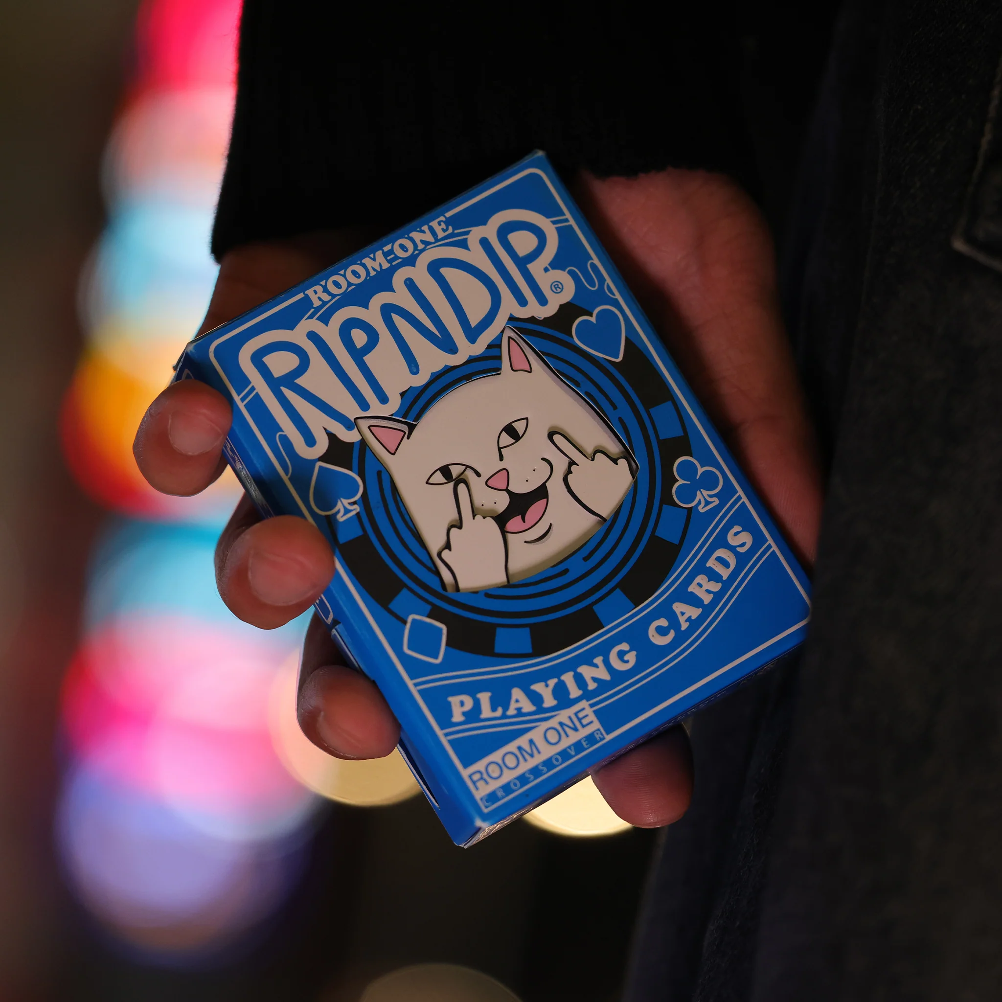 Room One x RIPNDIP Playing Cards (Blue Lord Nermal) - Image 12