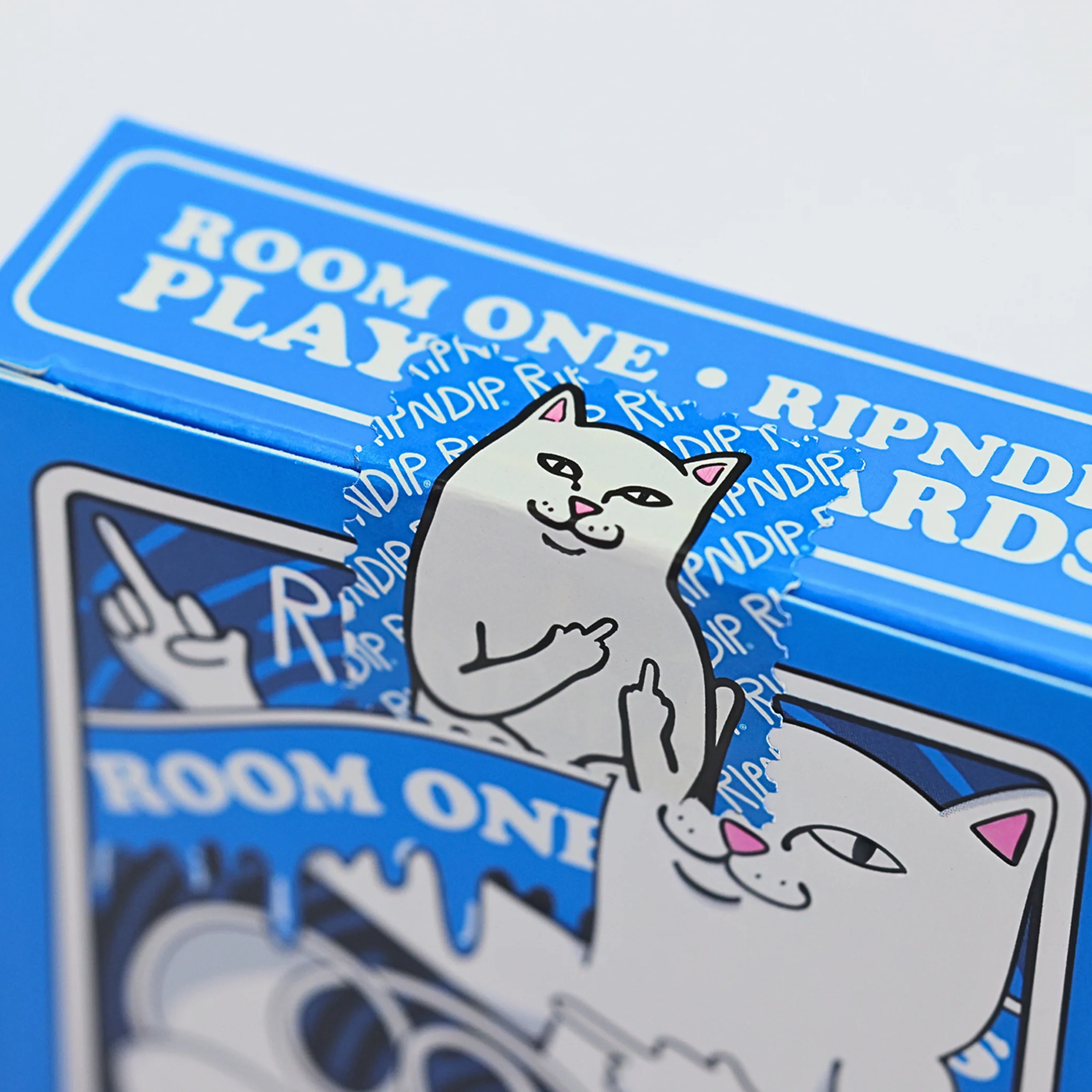 Room One x RIPNDIP Playing Cards (Blue Lord Nermal) - Image 7