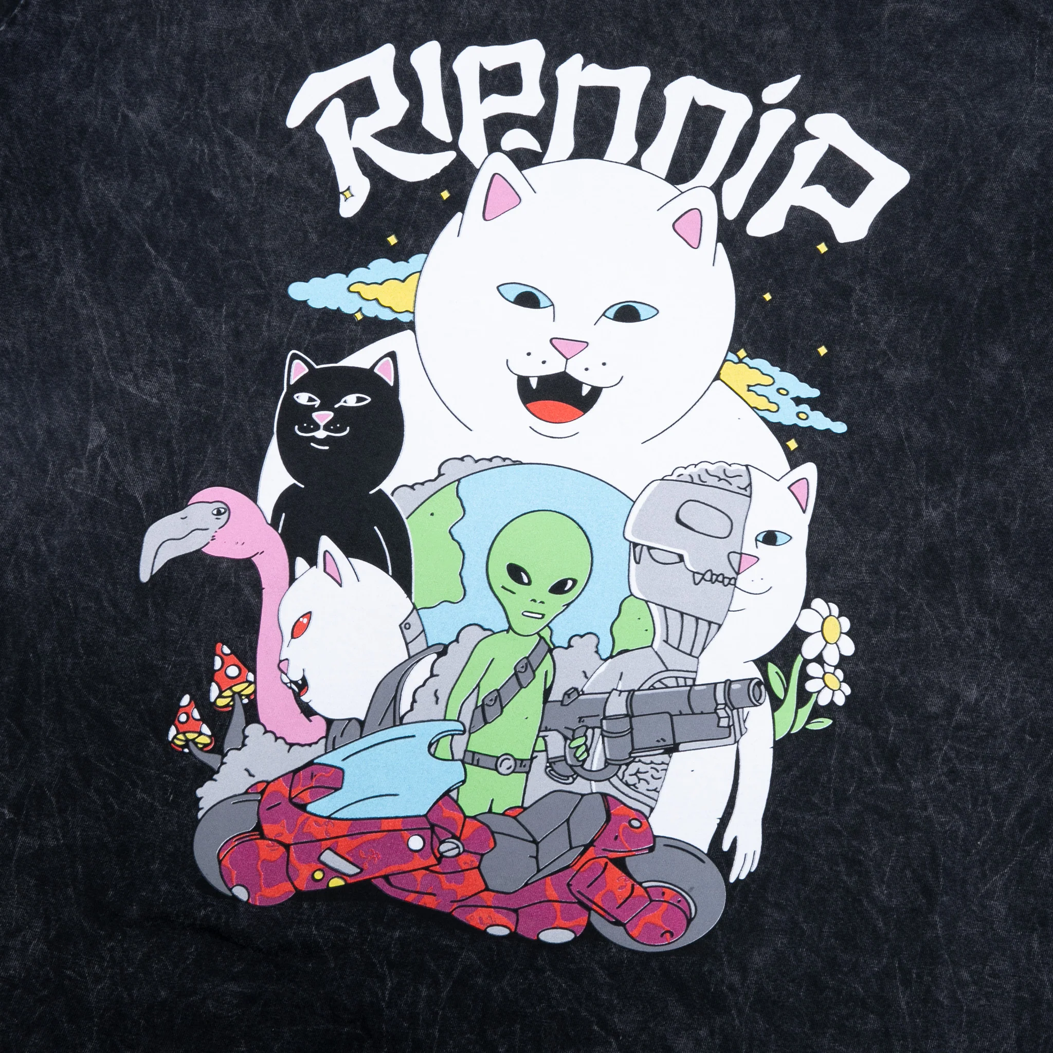 Runaway Tee (Black Mineral Wash) - Image 3