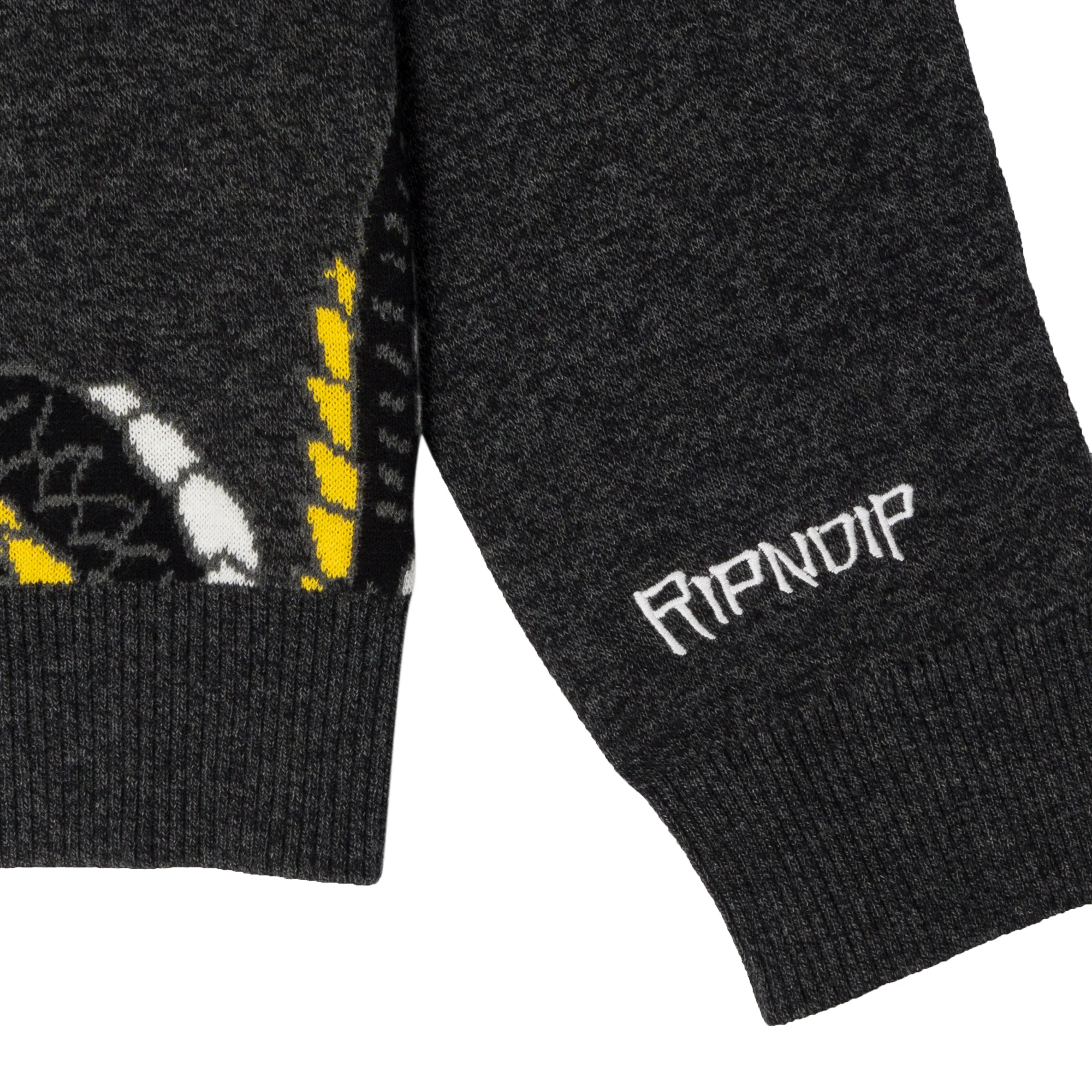 Ryu Knit Sweater (Black Heather) - Image 4