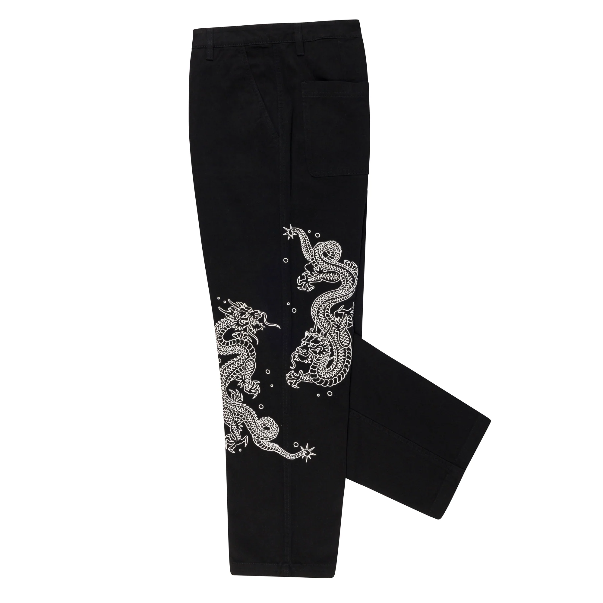 Ryu Wide Leg Pants (Black) - Image 3