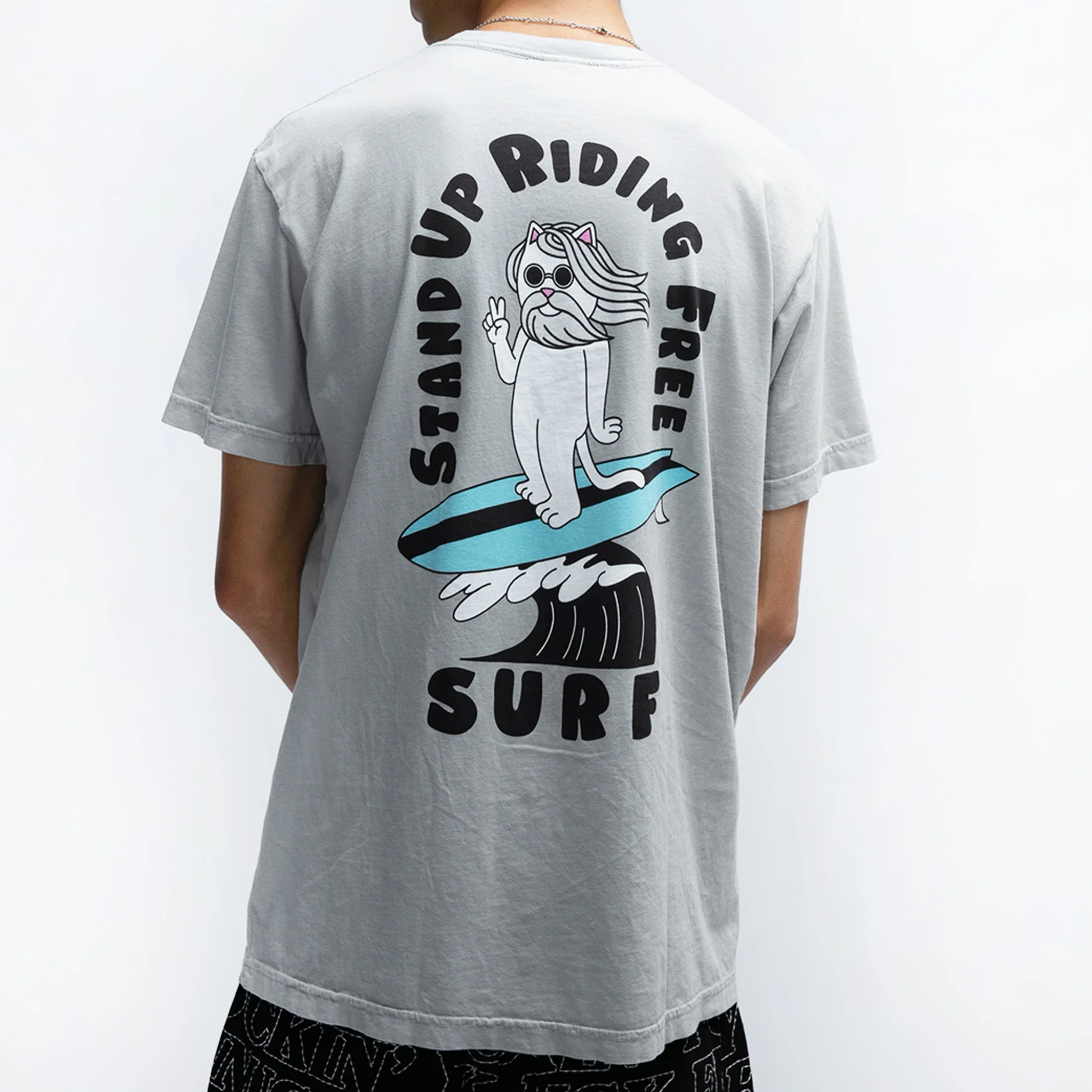 S.U.R.F Tee (Grey) - Image 2