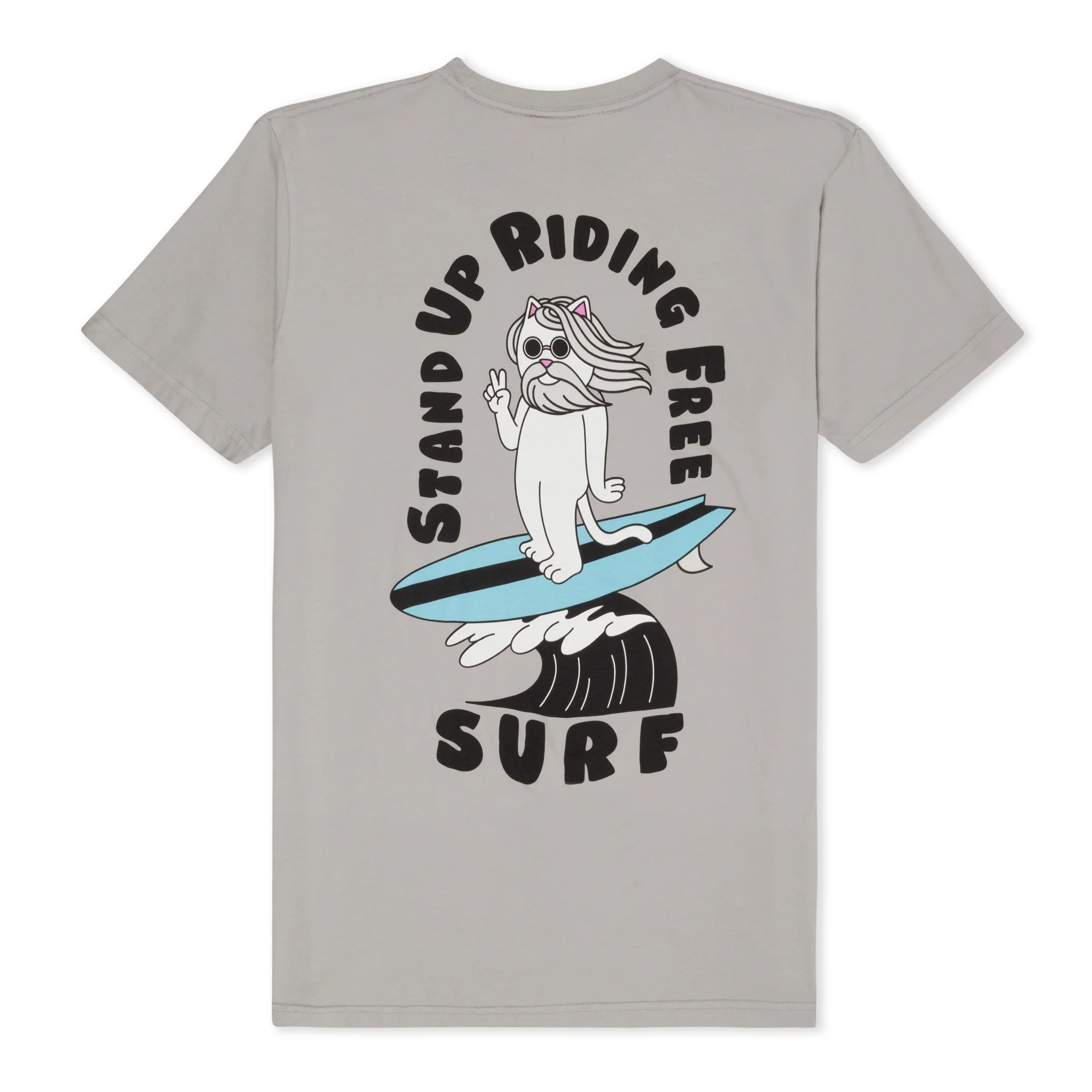 S.U.R.F Tee (Grey) - Image 3