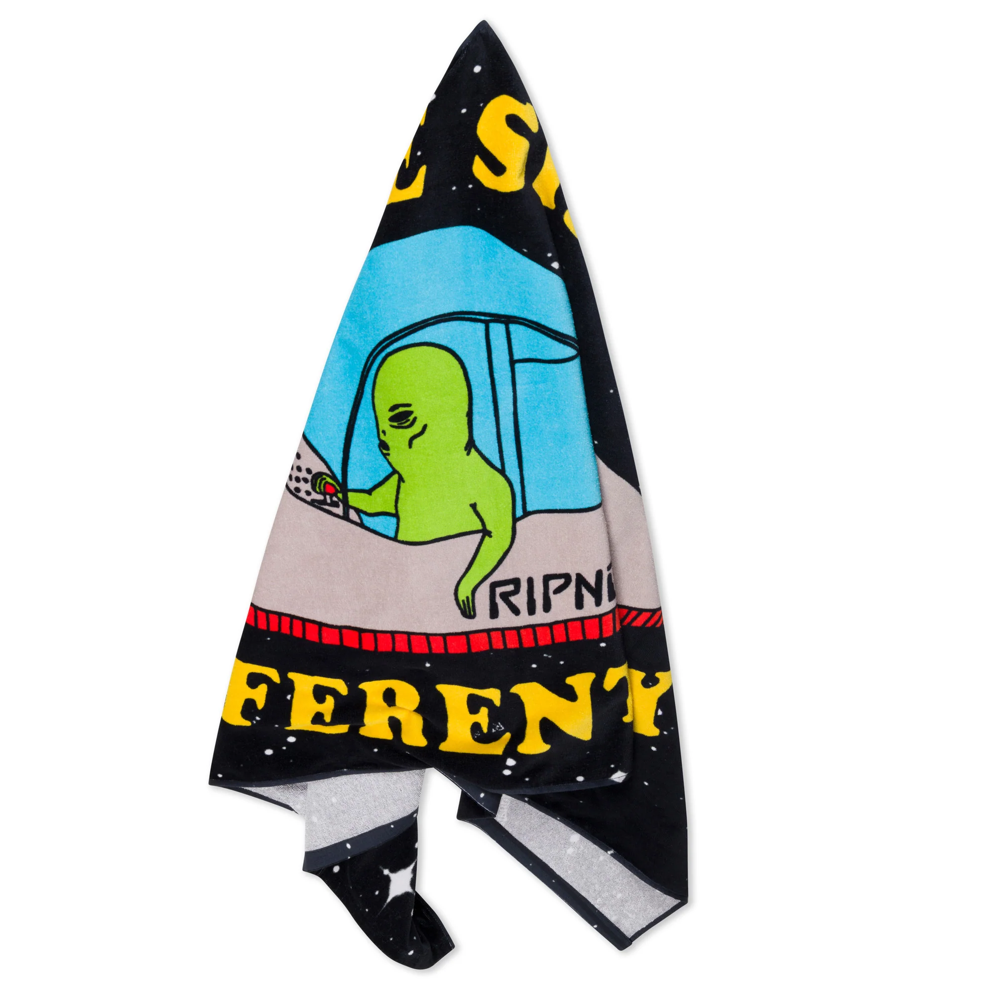 Same Shit Different Day Beach Towel (Black) - Image 4