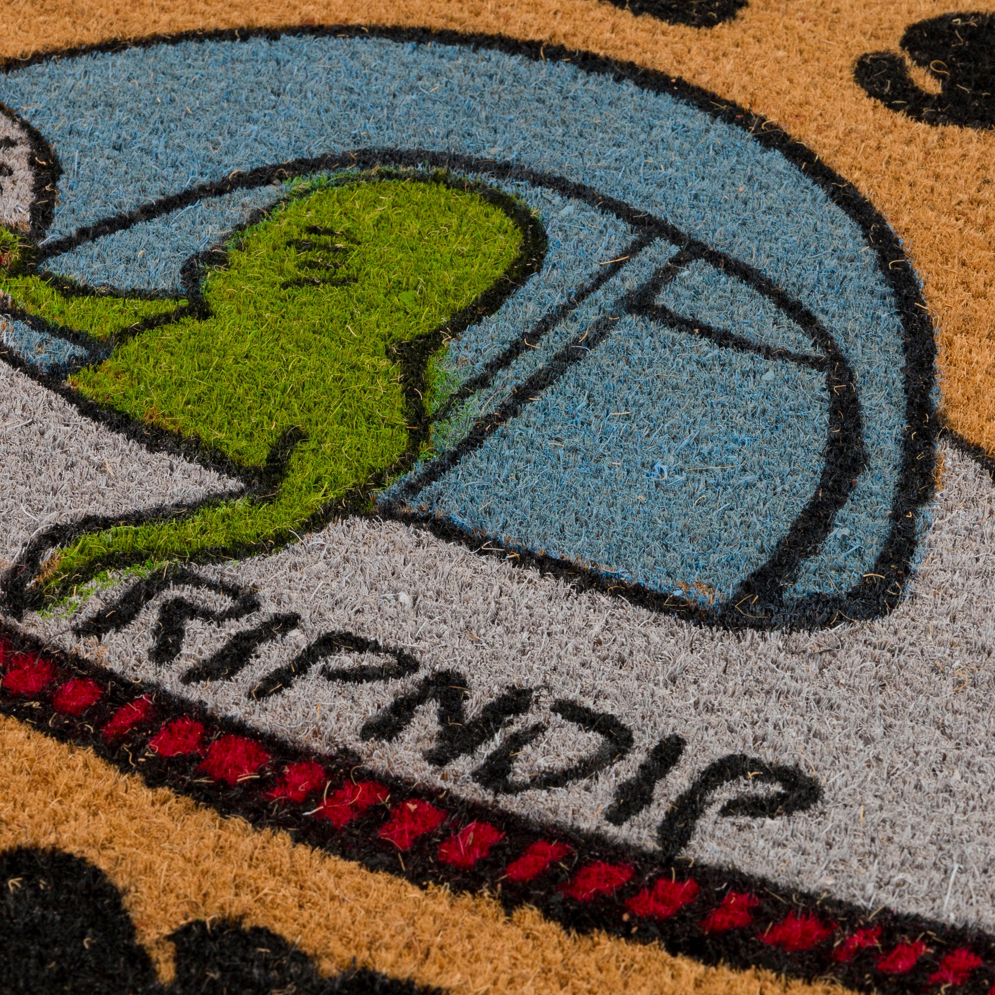 Same Shit Different Day Door Mat (Brown) - Image 4