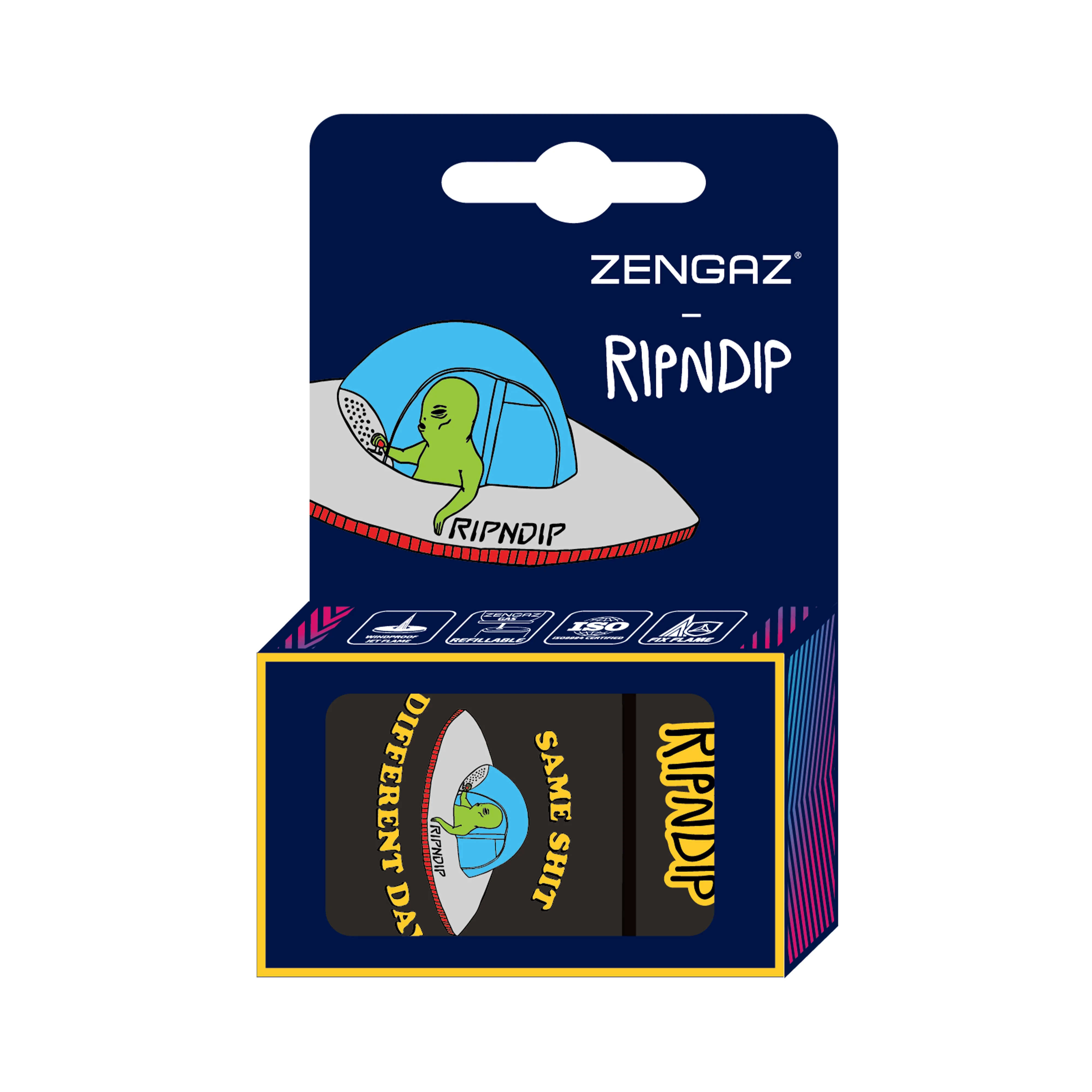 Same Shit Different Day Zengaz Lighter (Black) - Image 5