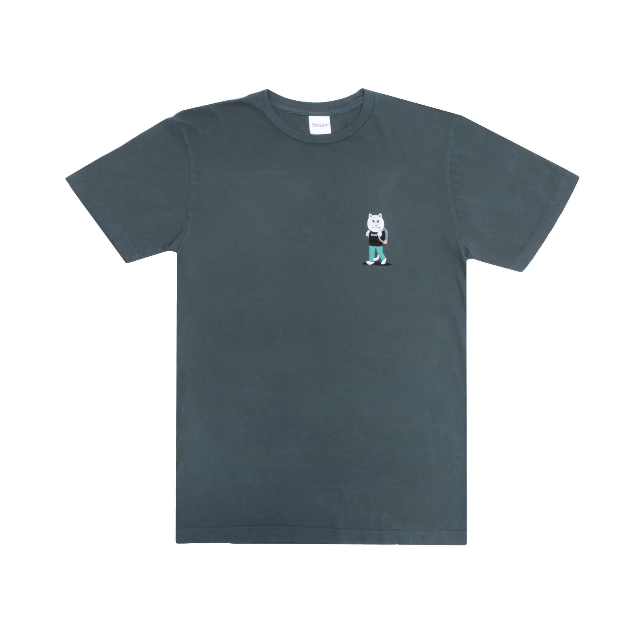 Scary Hours Tee (Charcoal) - Image 4