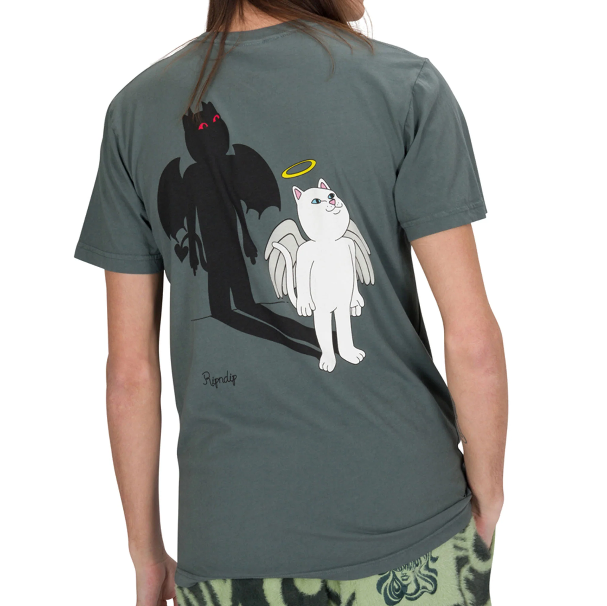 Shadow Friend Tee (Charcoal) - Image 2