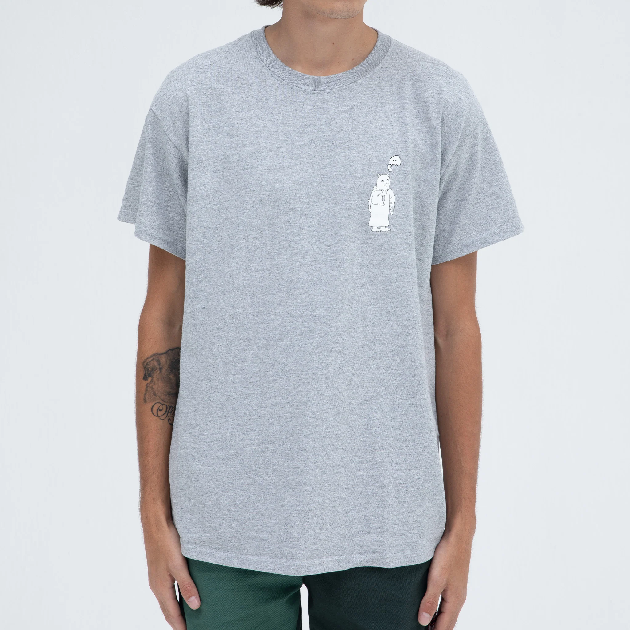 Shake N Bake Tee (Heather Grey) - Image 2