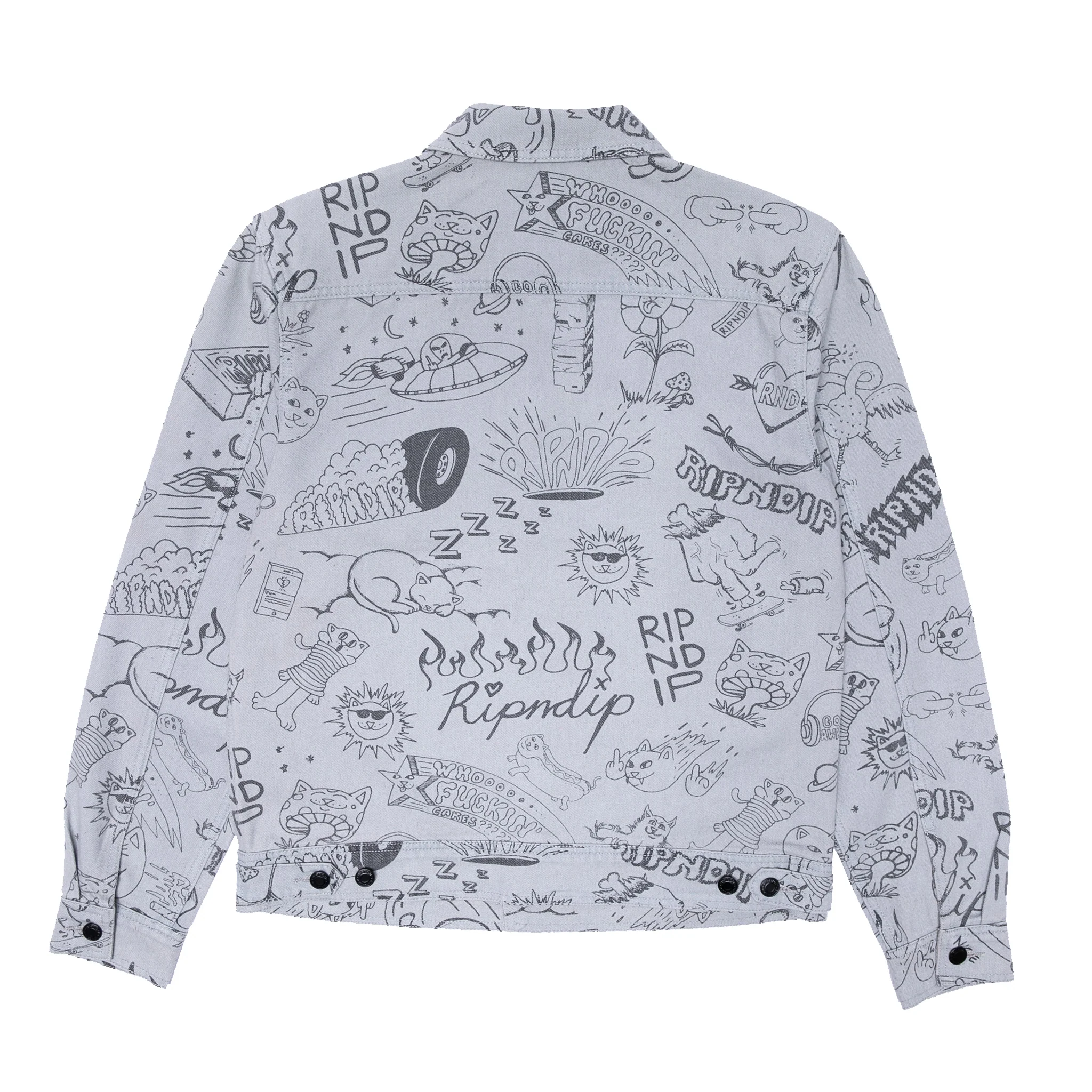 Sharpie Denim Jacket (Light Denim Wash) - Image 4