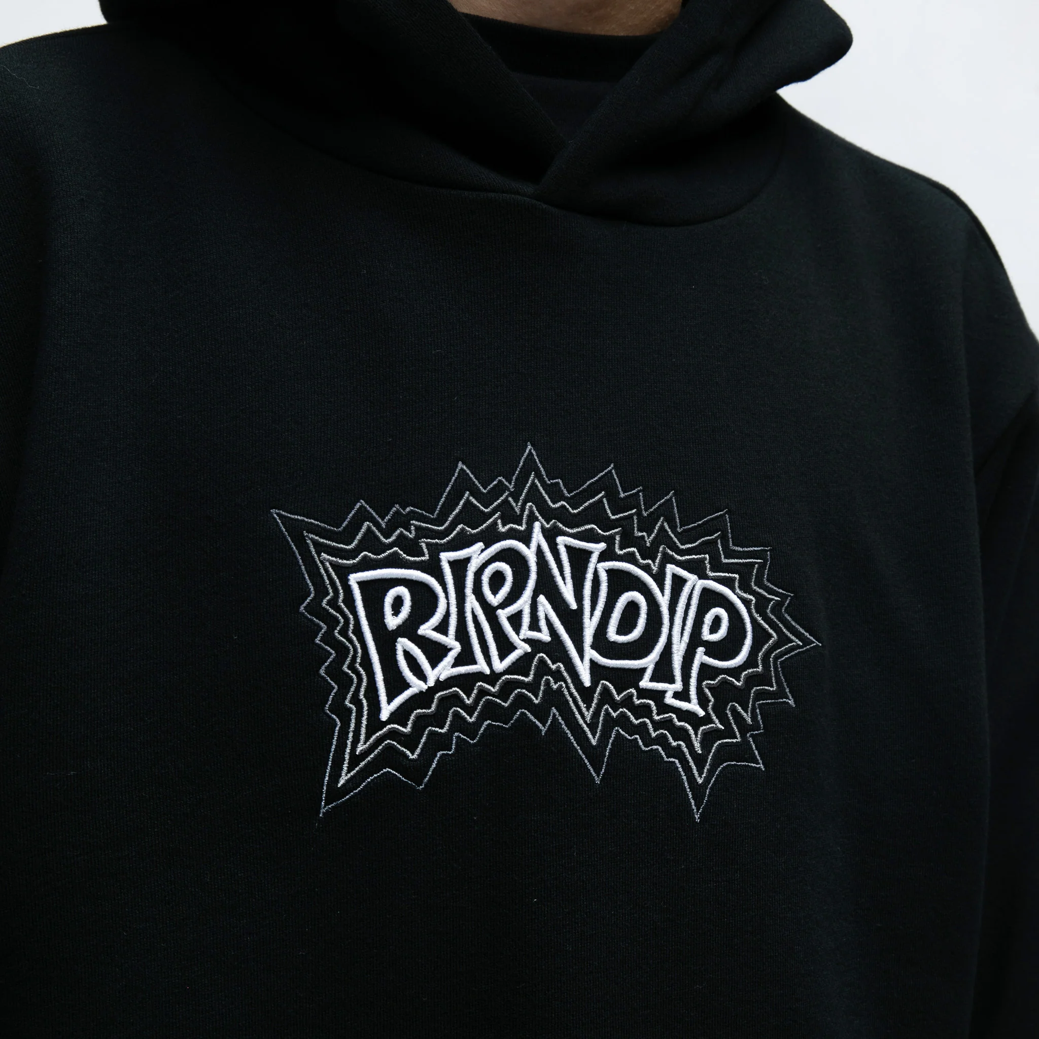 Shock Hoodie (Black) - Image 2