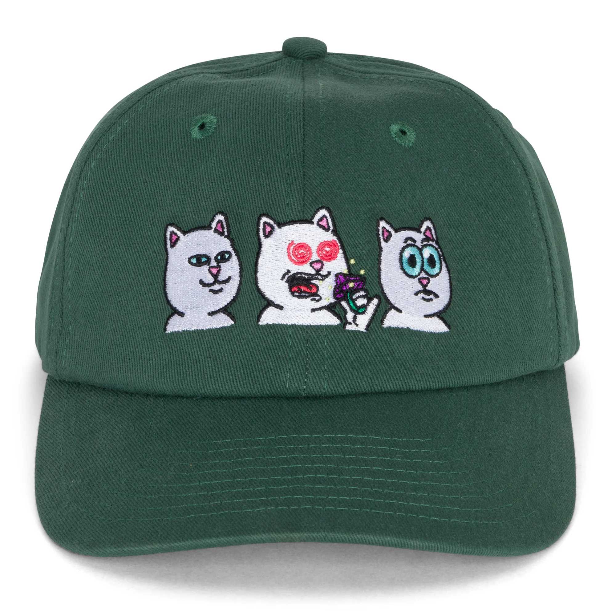 Shroom Diet Dad Hat (Olive) - Image 2