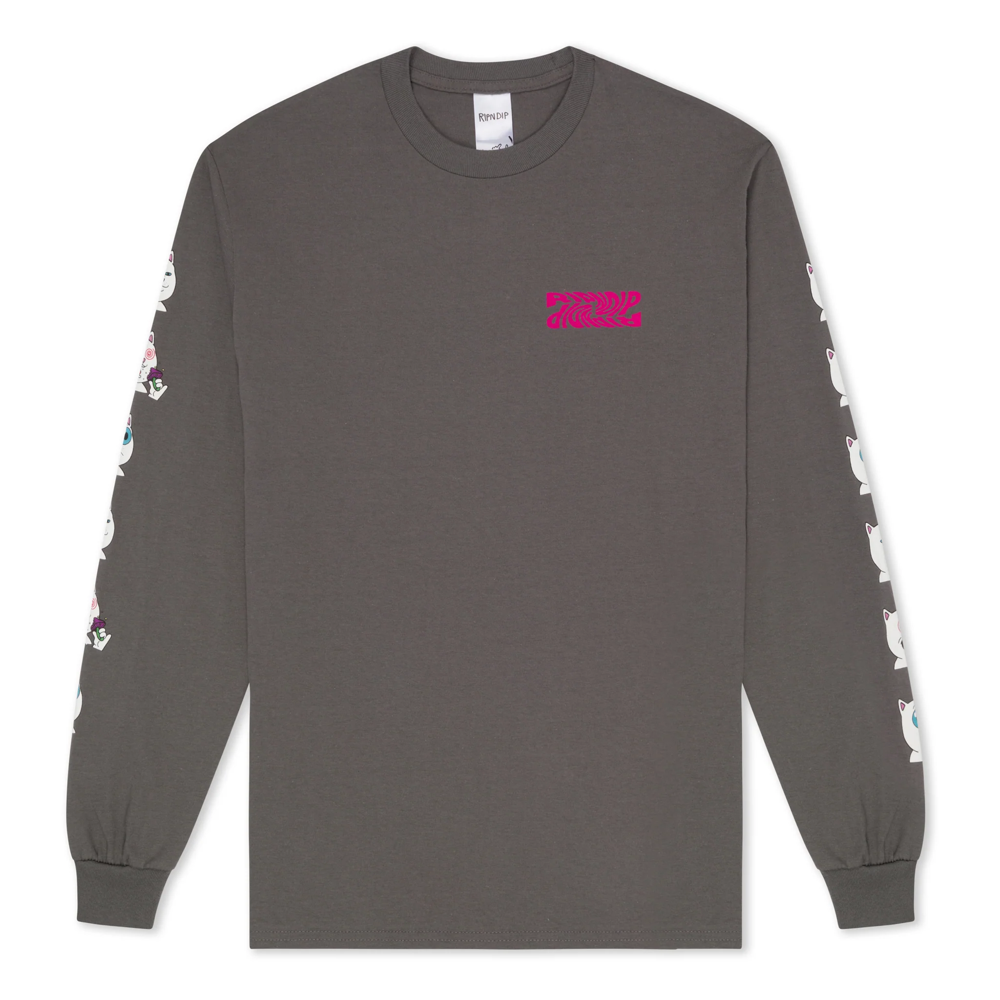 Shroom Diet Long Sleeve (Charcoal) - Image 2