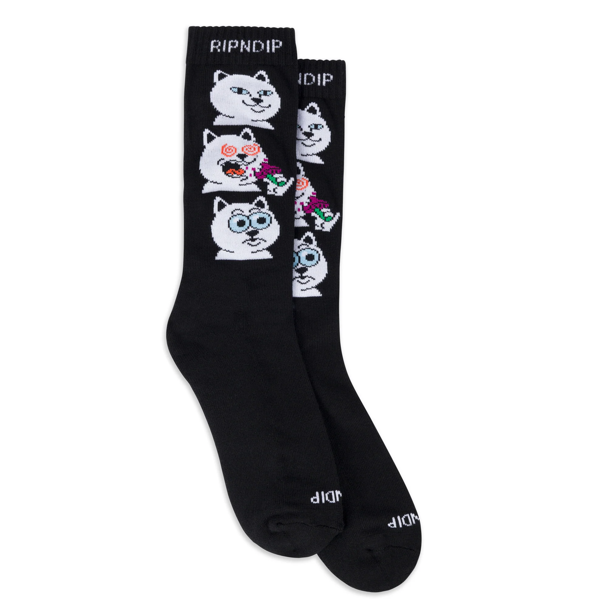 Shroom Diet Socks (Black)