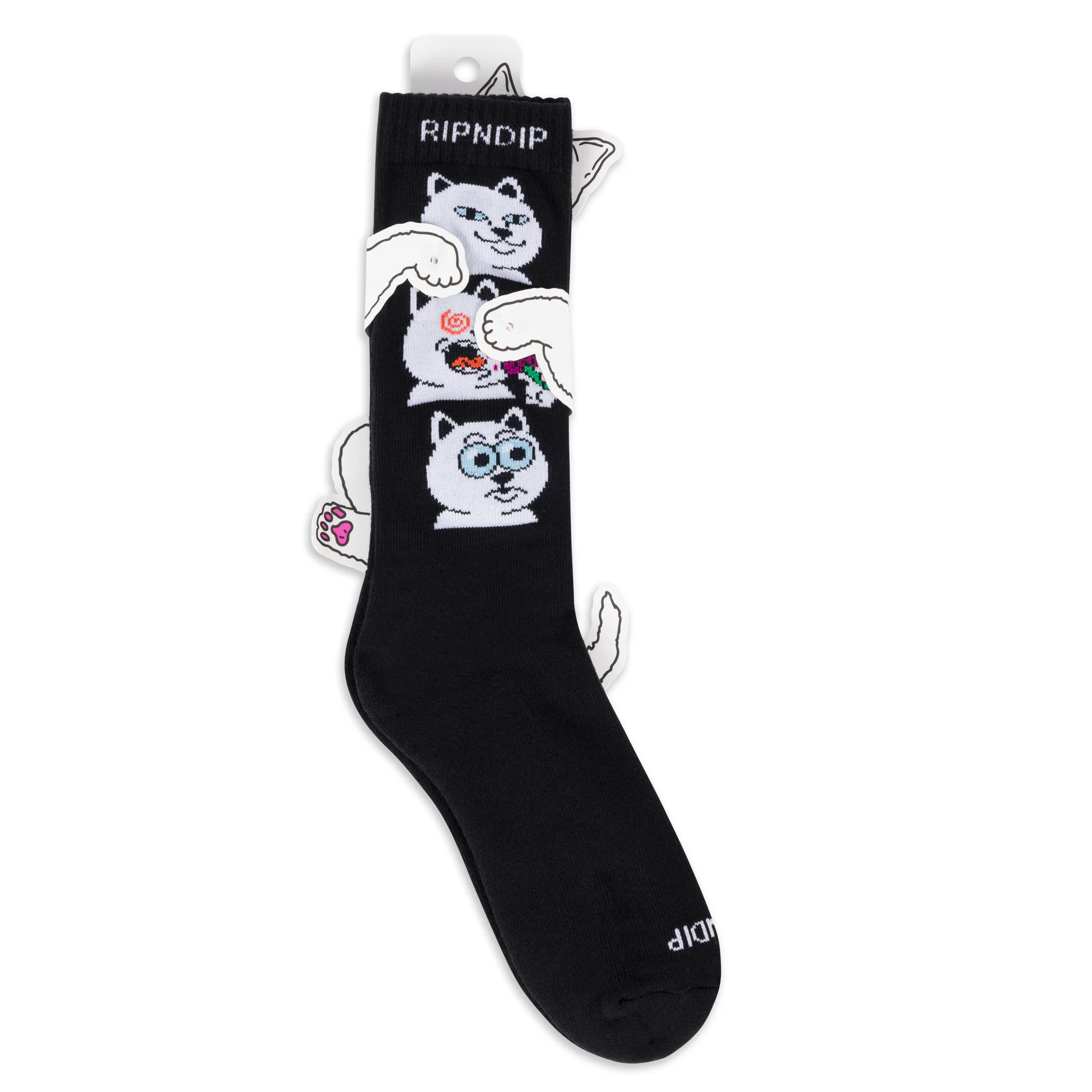 Shroom Diet Socks (Black) - Image 3